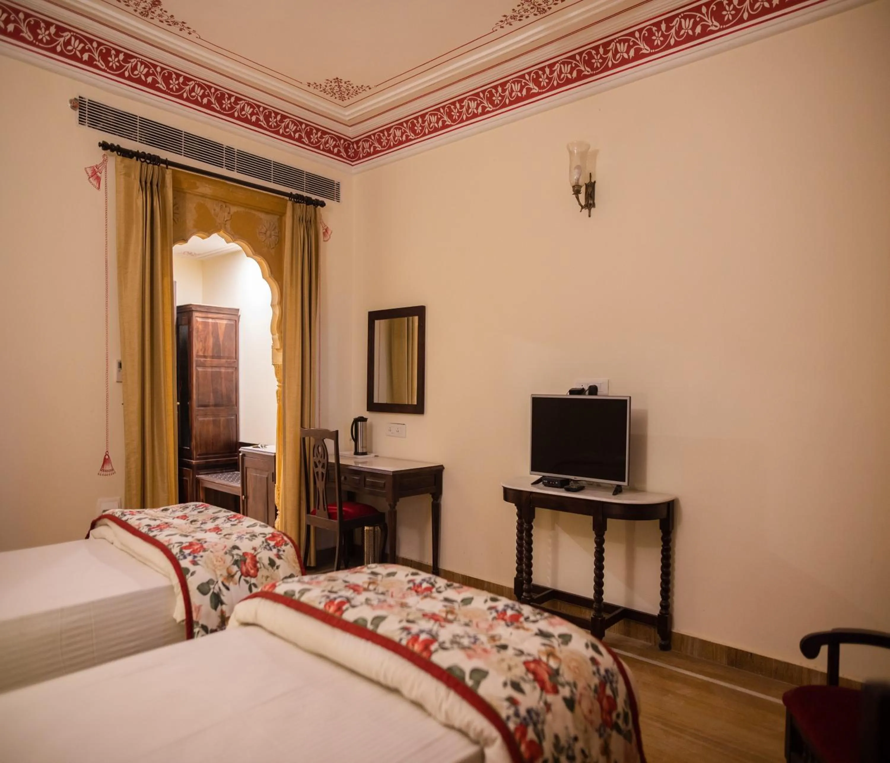 Bed in SKK The Fern An Ecotel Hotel, Jaisalmer