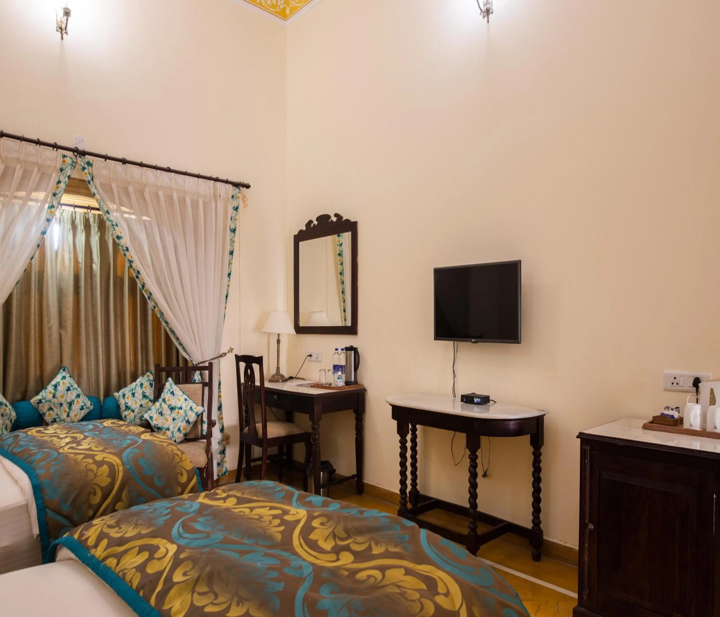 TV and multimedia, Bed in SKK The Fern An Ecotel Hotel, Jaisalmer