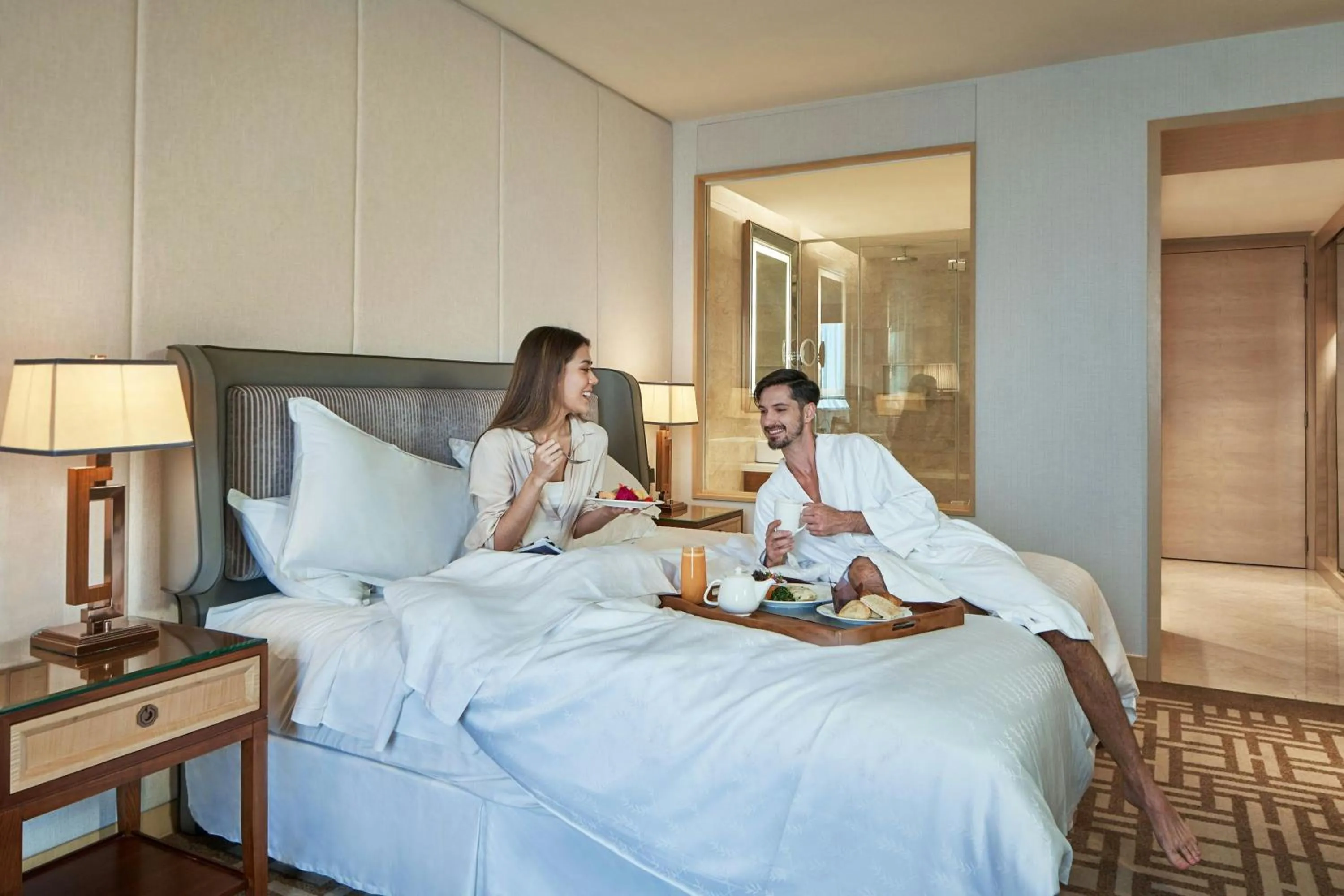 Breakfast, Bed in Sheraton Petaling Jaya Hotel