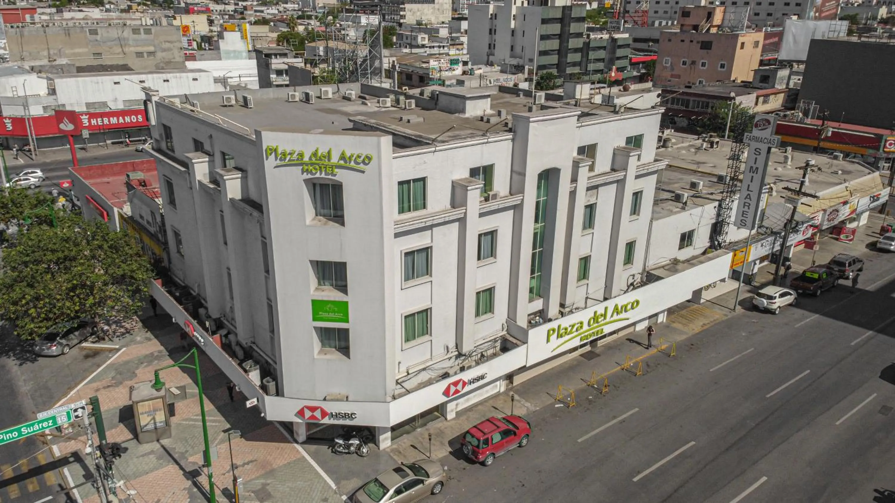 Property building in Hotel Plaza del Arco - Monterrey