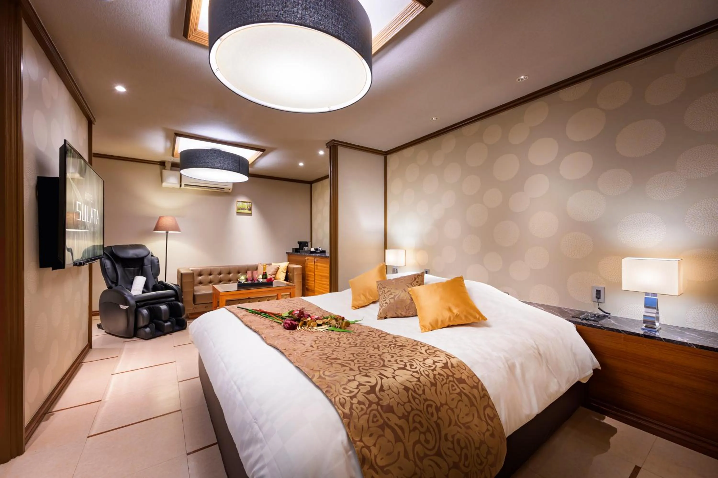 Bedroom, Bed in HOTEL SULATA GIFU HASHIMA (Adult Only)