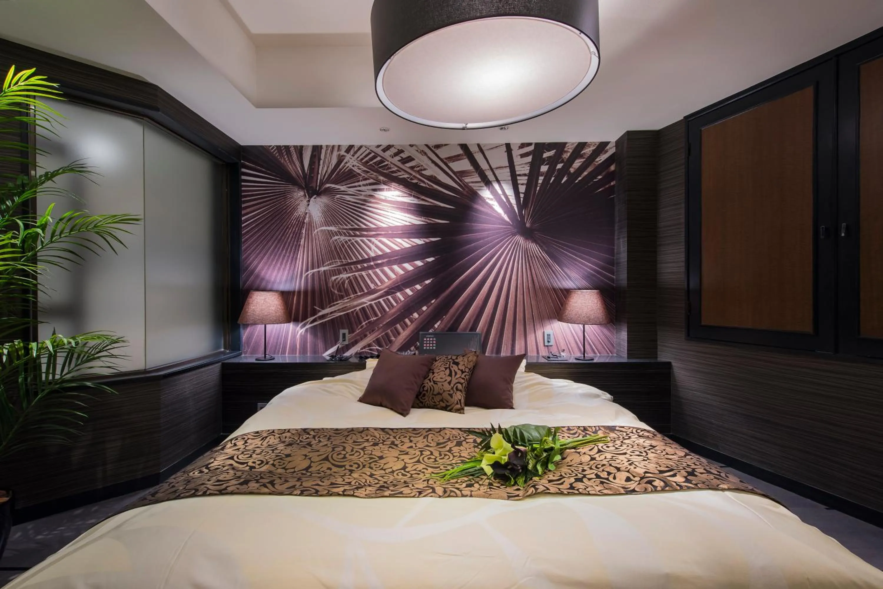 Bed in HOTEL SULATA GIFU HASHIMA (Adult Only)