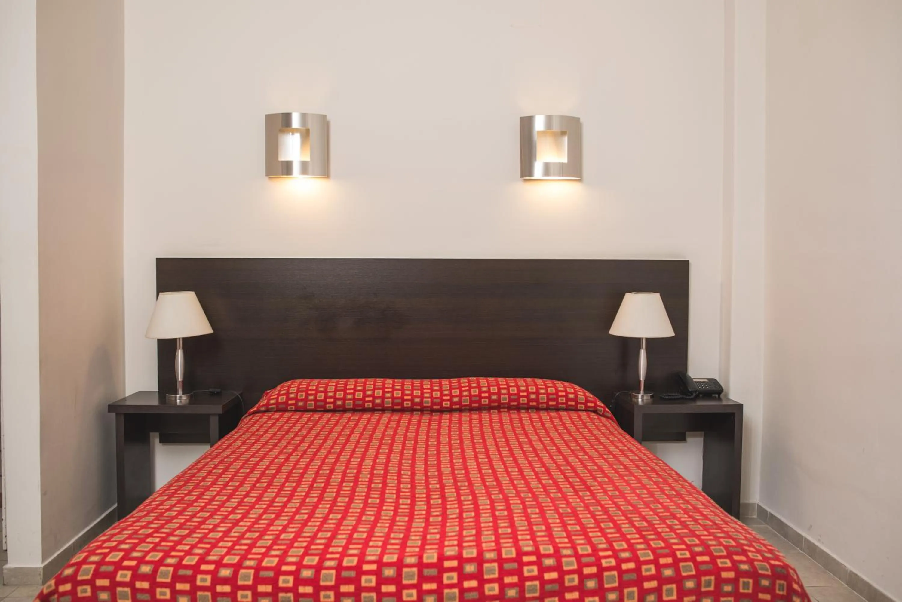 Bed in Gran Hotel Victoria Cordoba Argentina