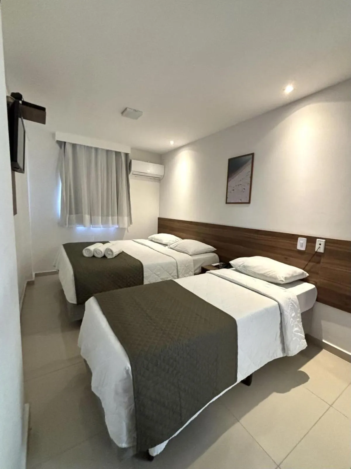 Bed in Hotel Gogó da Ema