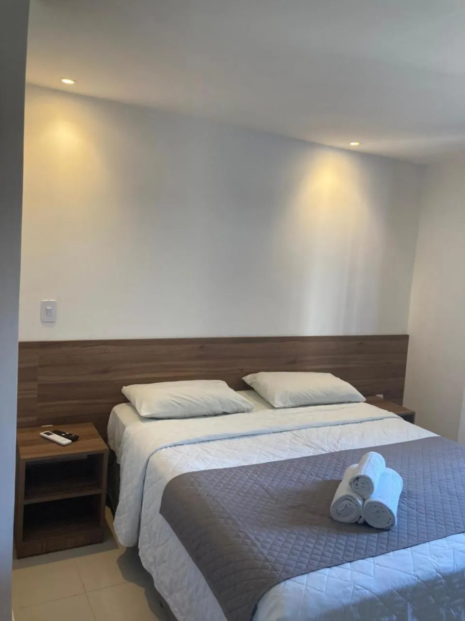 Bed in Hotel Gogó da Ema