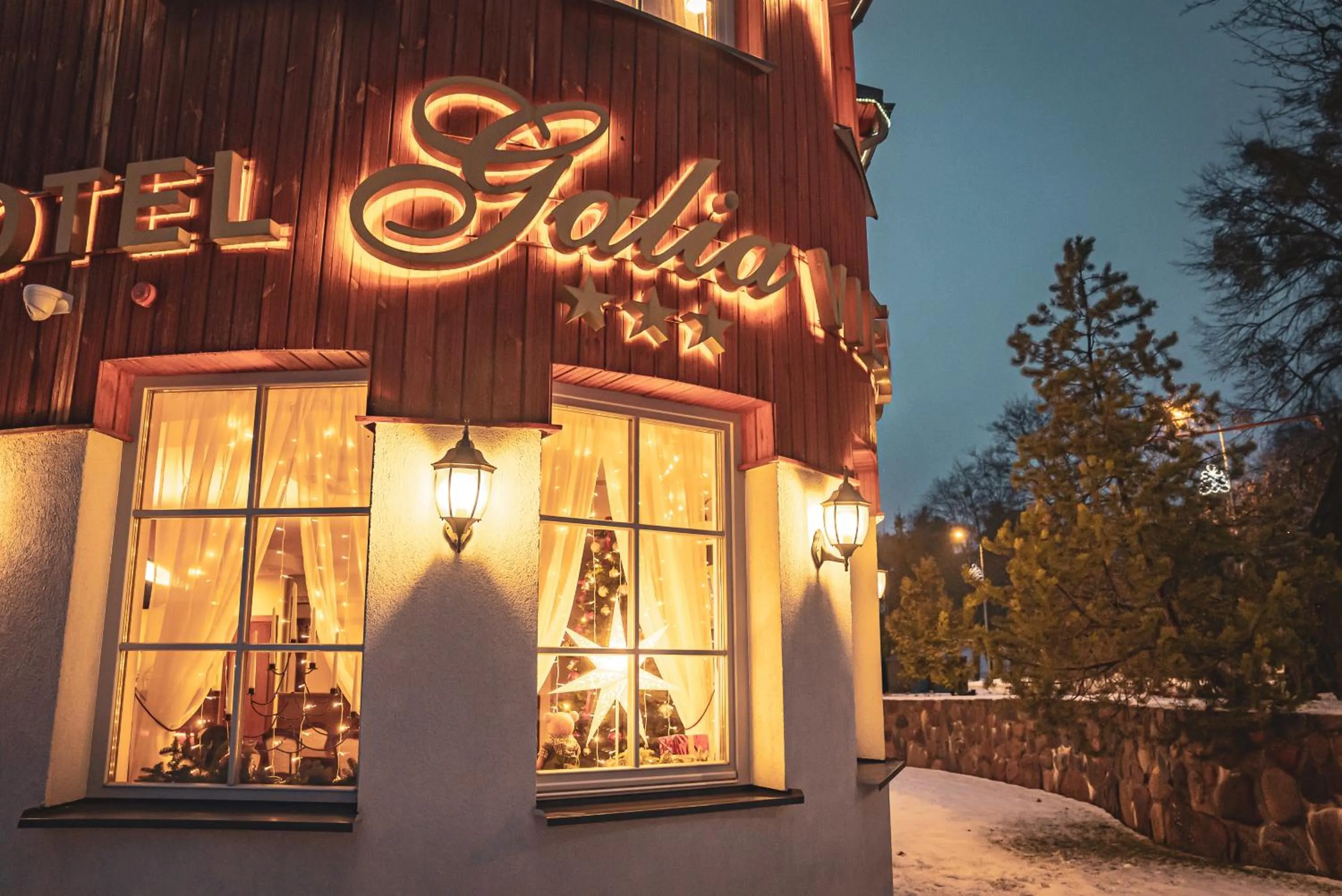 Property logo or sign in Galia