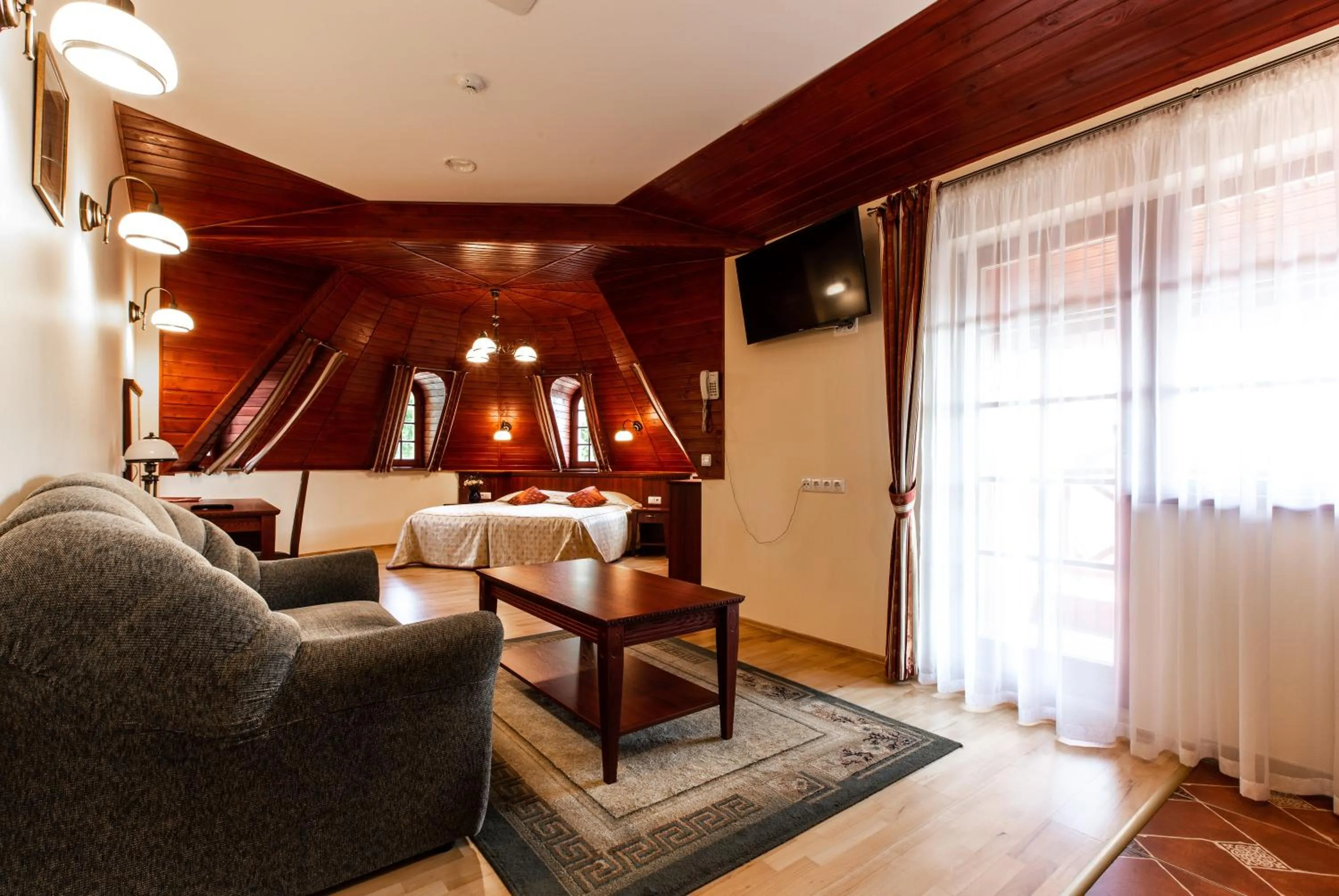 Living room, Bed in Galia