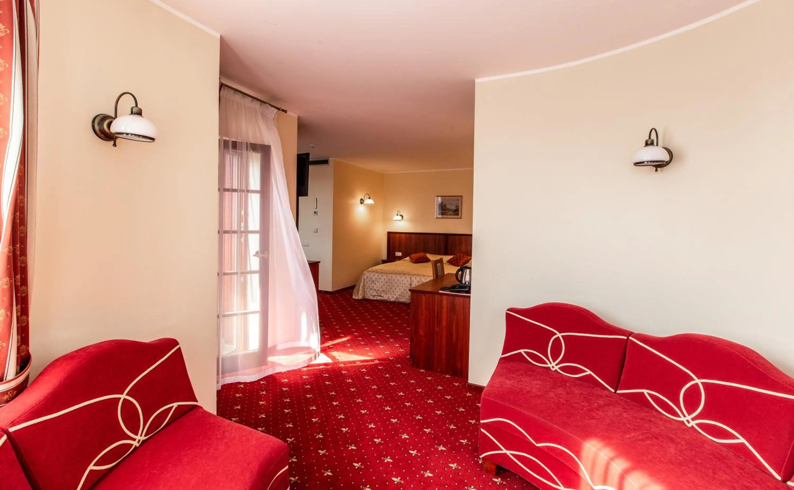 Living room, Bed in Galia