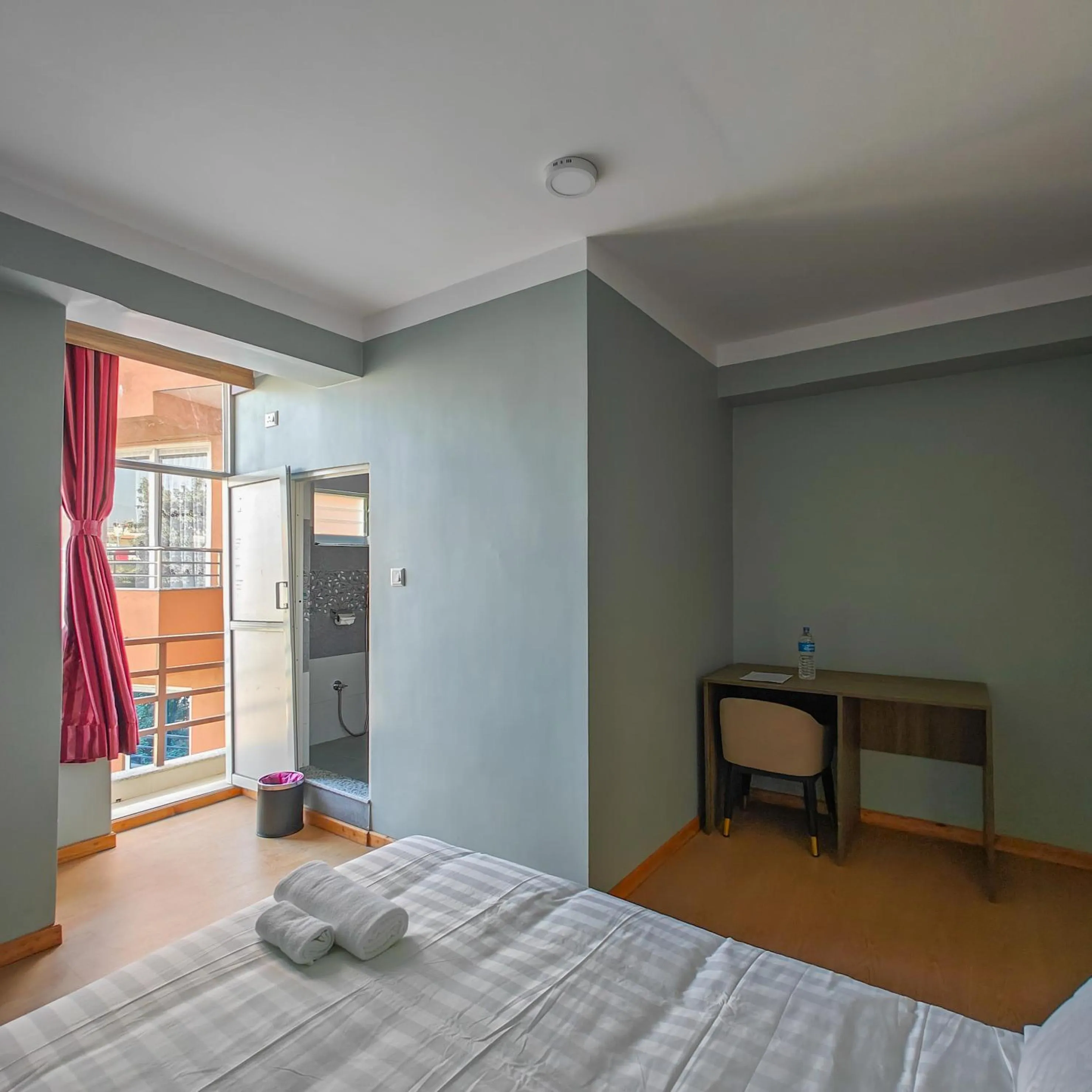 Bed in Boudha Apart Hotel