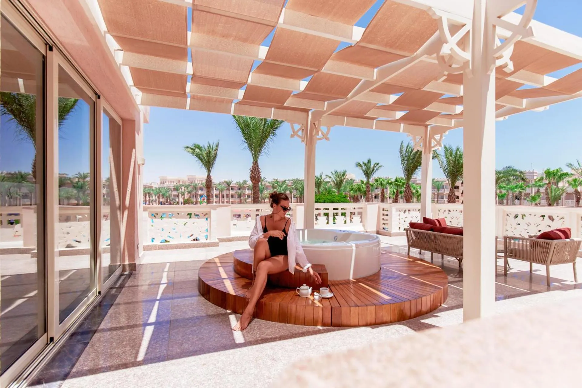 View (from property/room) in Pickalbatros Palace - Aqua Park Hurghada