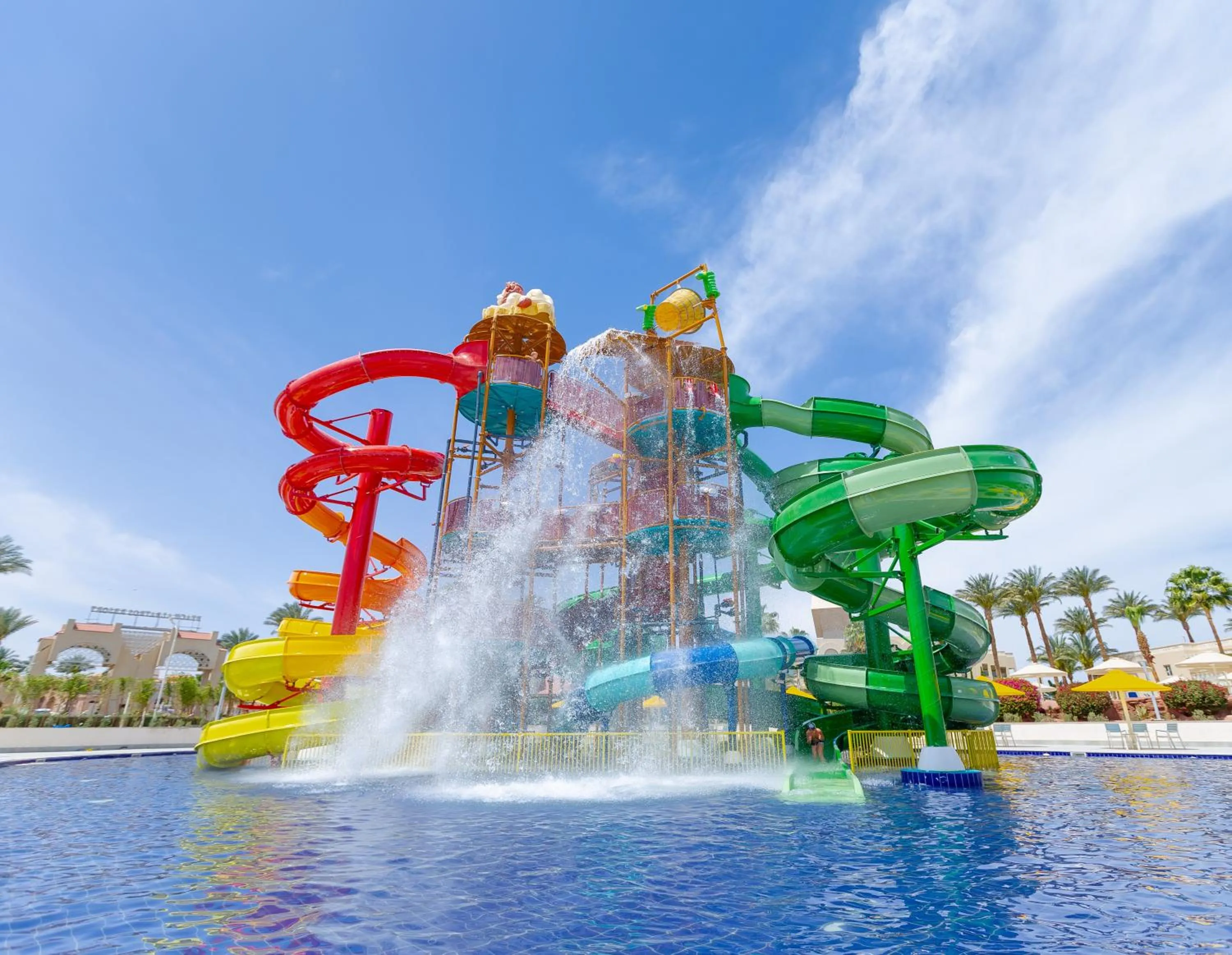 Aqua park in Pickalbatros Palace - Aqua Park Hurghada