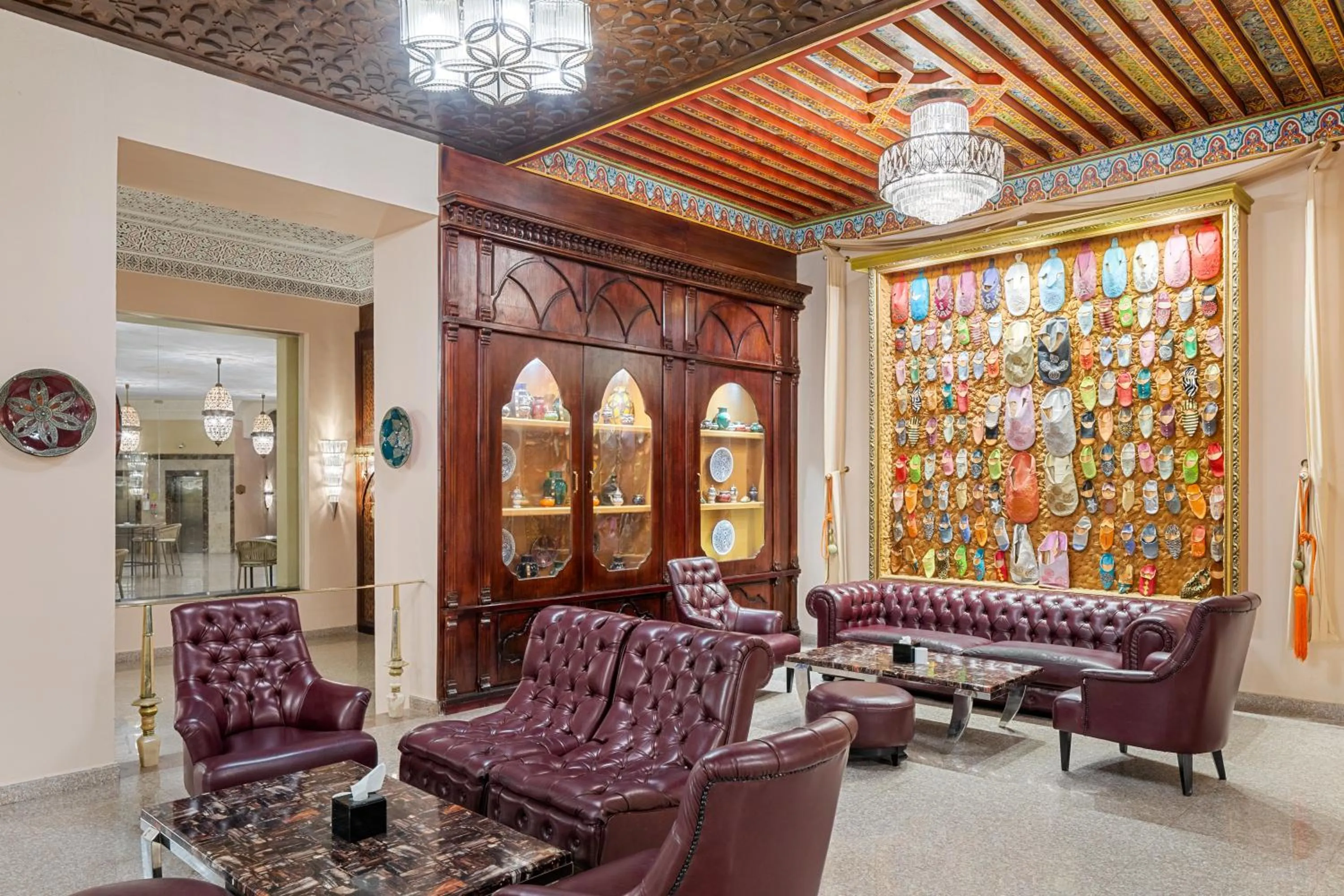 Lobby or reception in Pickalbatros Palace - Aqua Park Hurghada