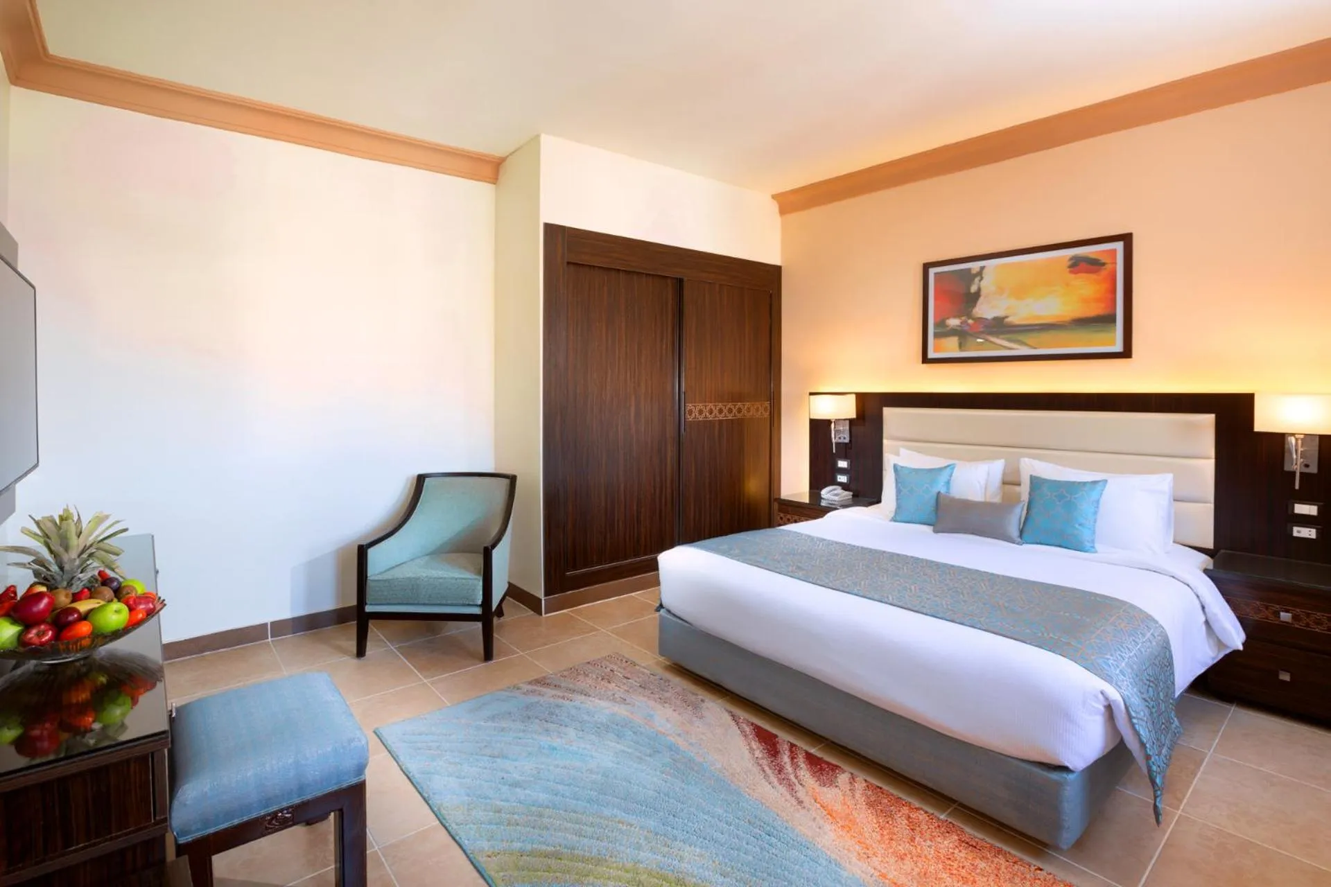 Bed in Pickalbatros Palace - Aqua Park Hurghada