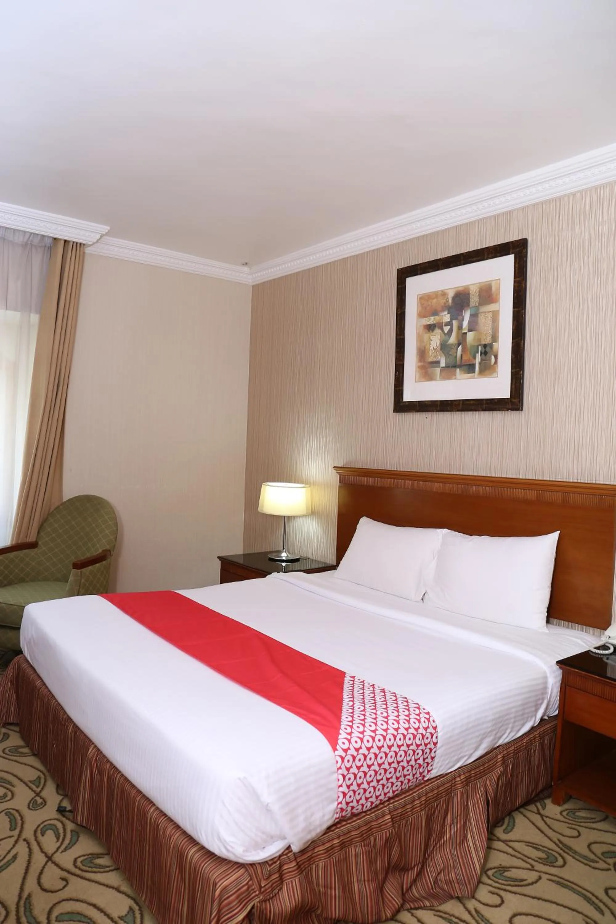 Bed in City Plaza Hotel