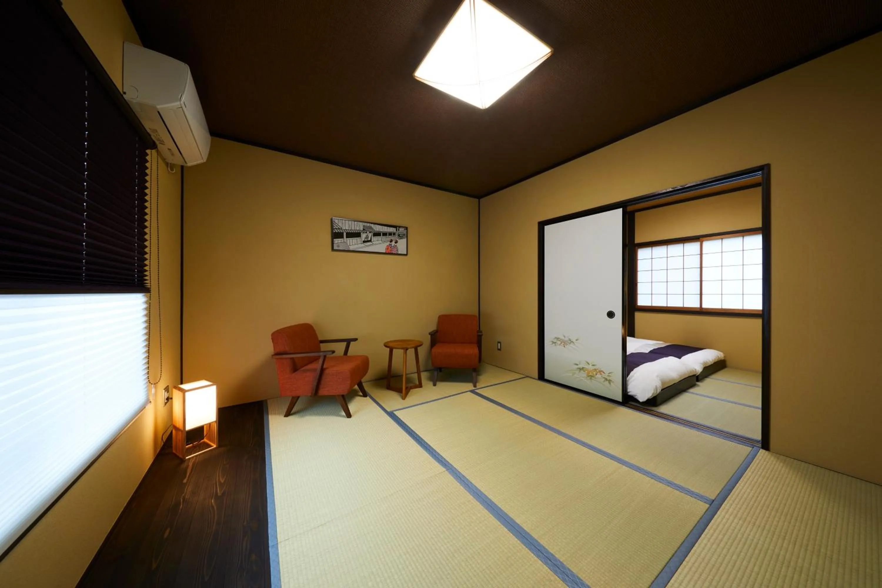 Photo of the whole room, Bed in Rinn Yasaka Kodaiji