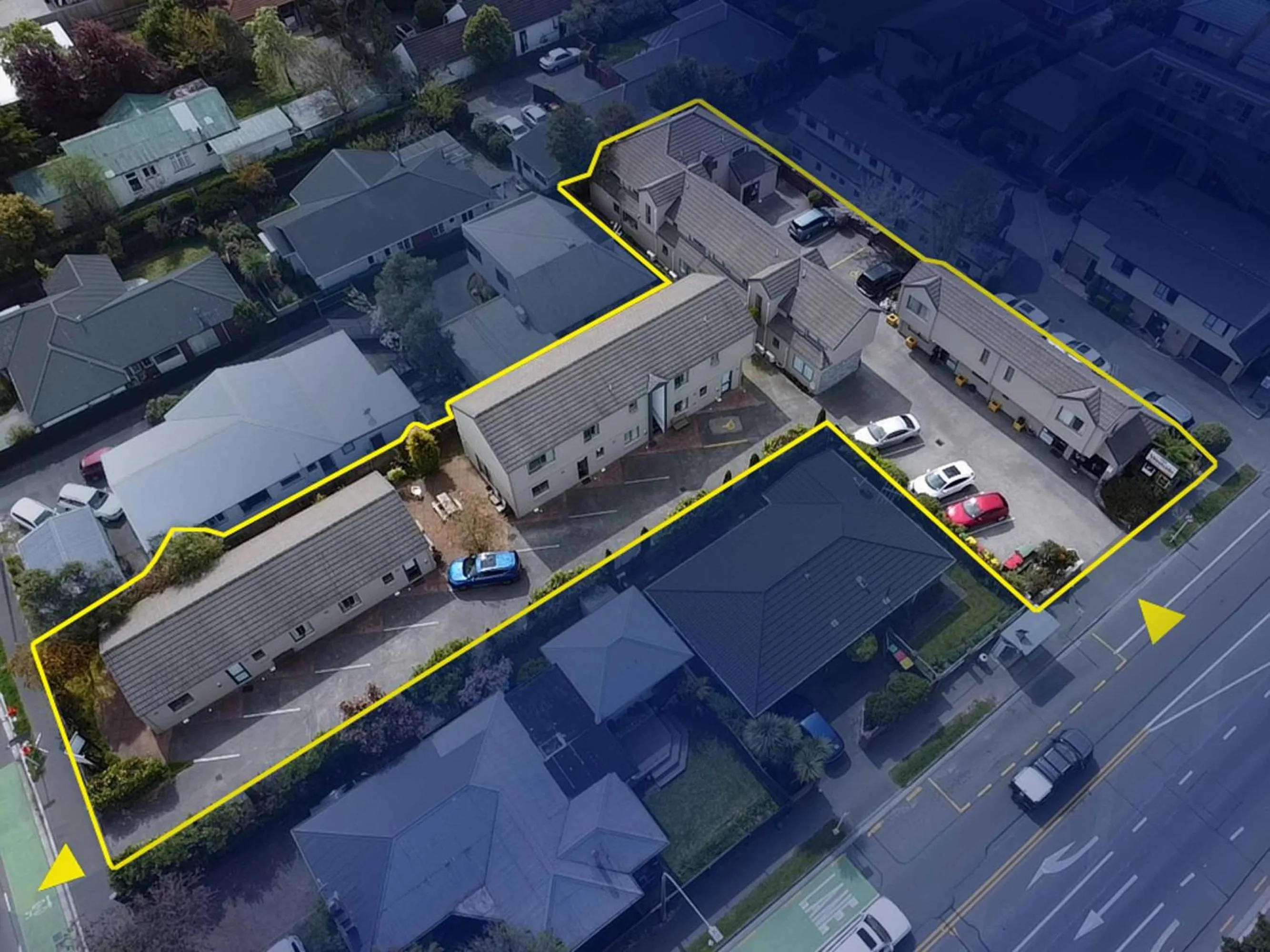 Property building in 298 Westside Motor Lodge