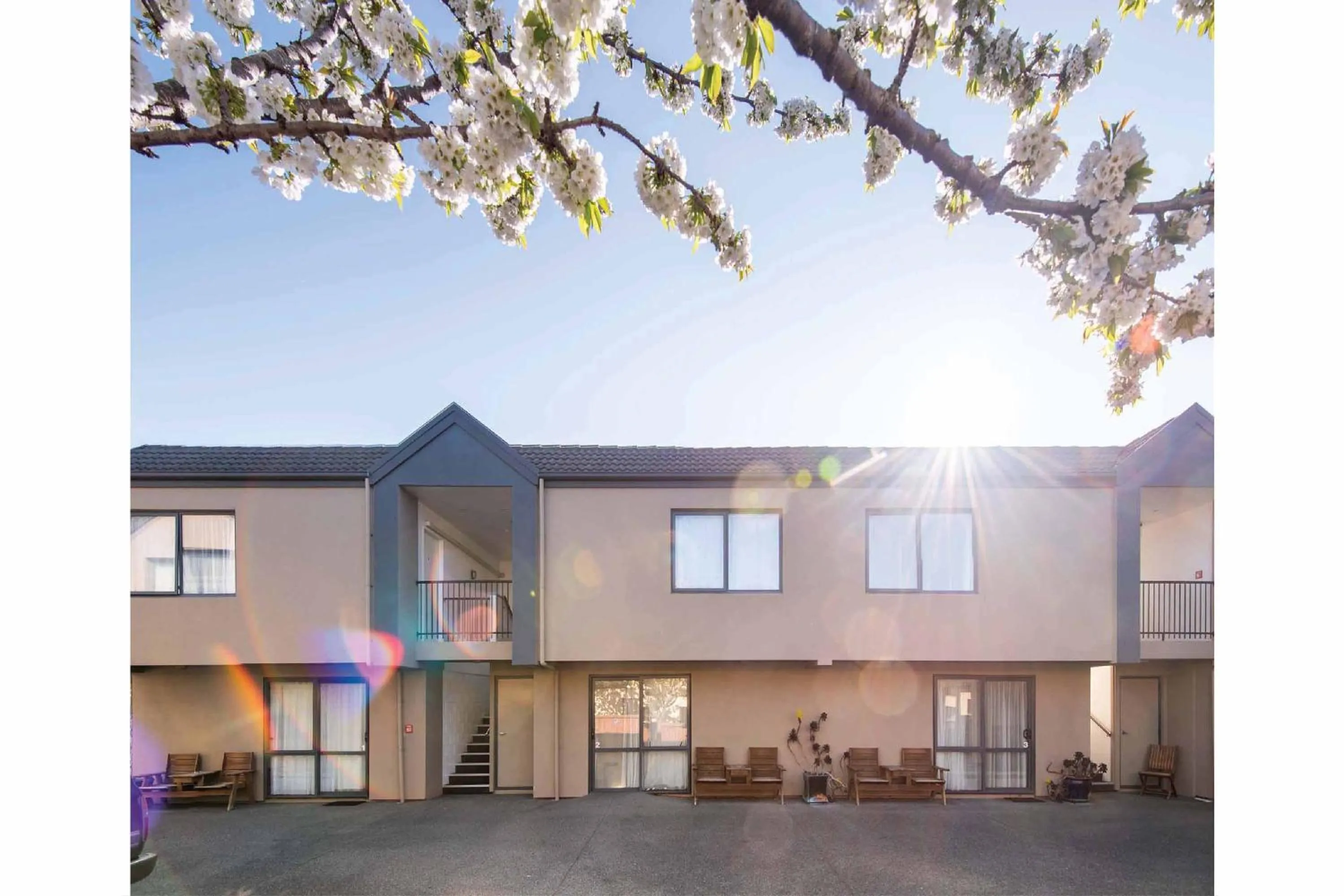 Property building in 298 Westside Motor Lodge