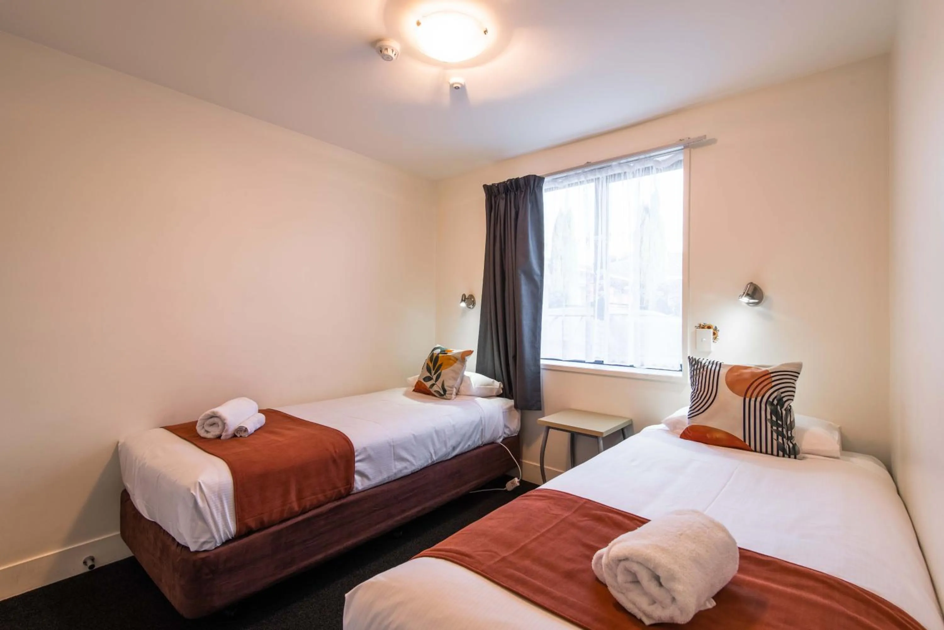 Bed in 298 Westside Motor Lodge