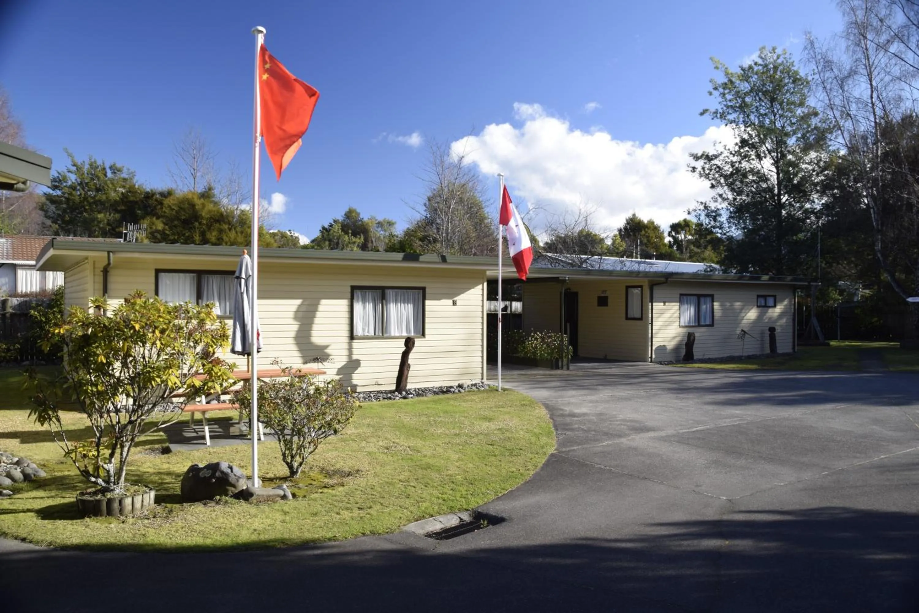 Facade/entrance in Judges Pool Motel Turangi