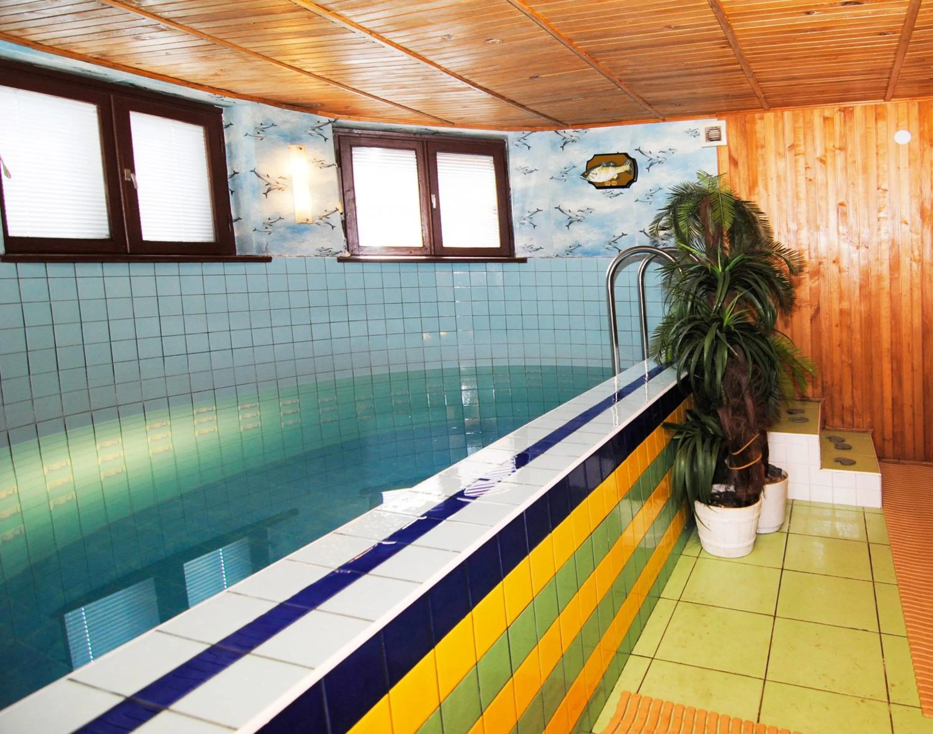 Swimming pool in Po Kastonu & SPA