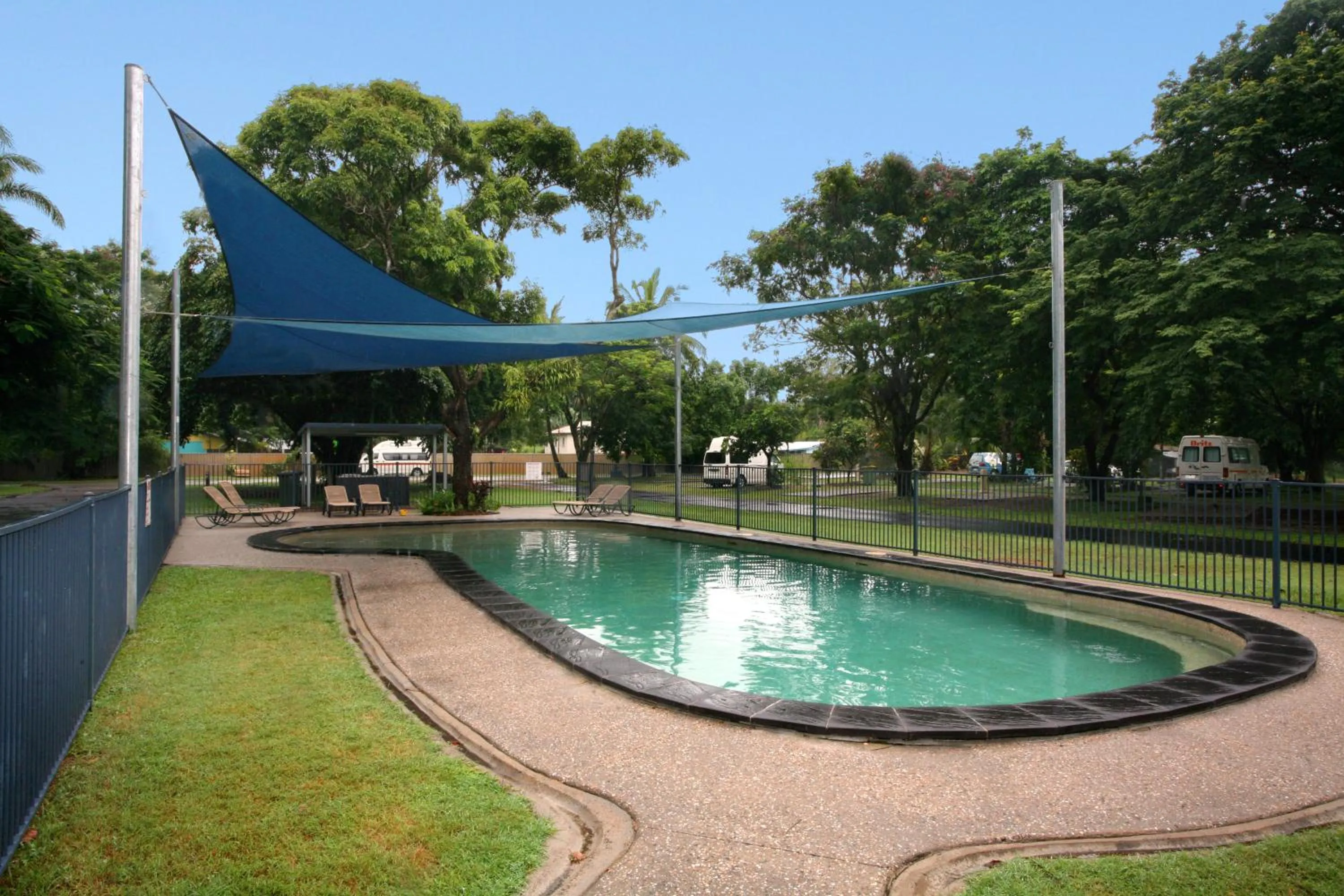 Swimming pool in NRMA Cairns Holiday Park