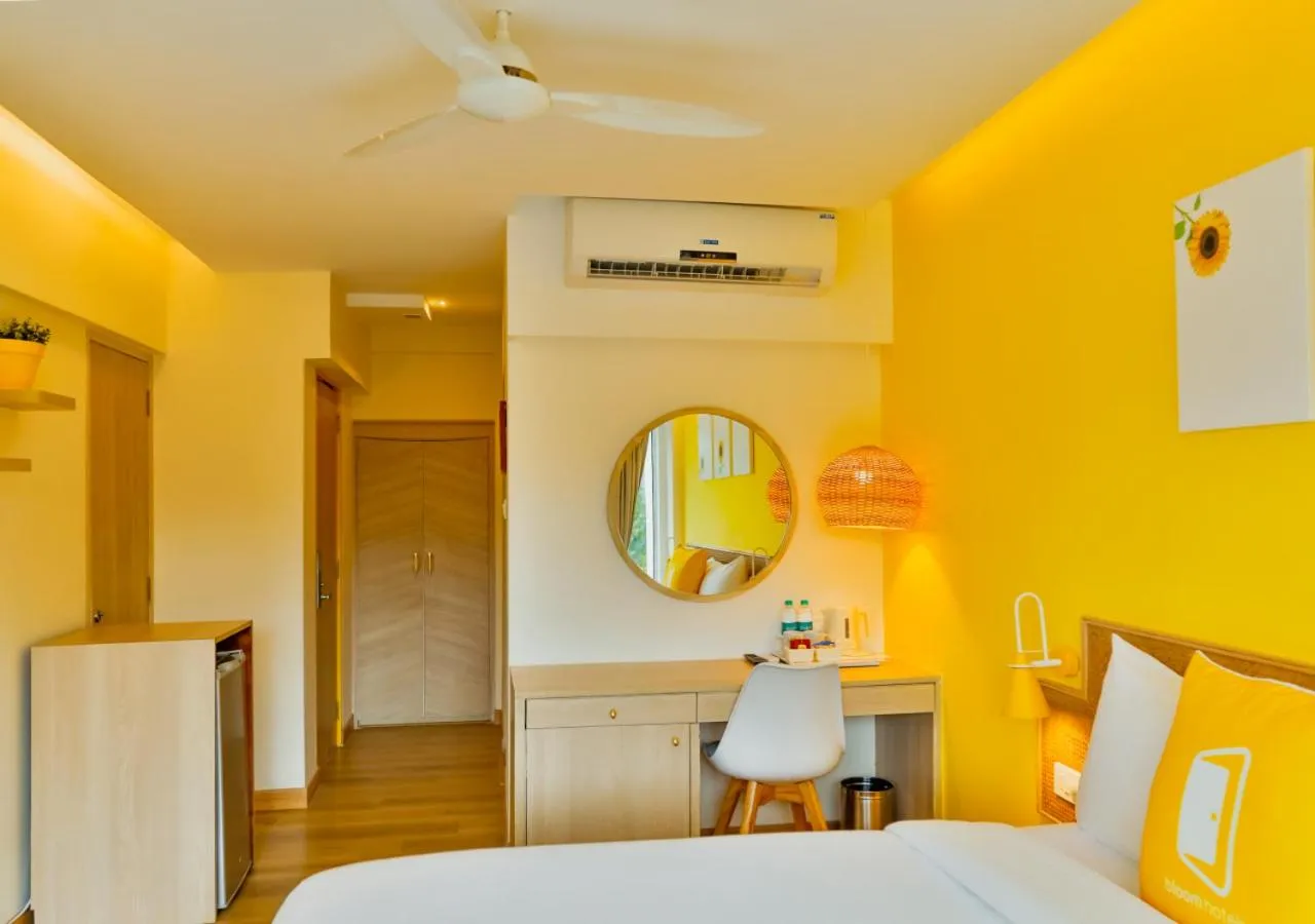 View (from property/room), Bed in Bloom Hotel - Juhu