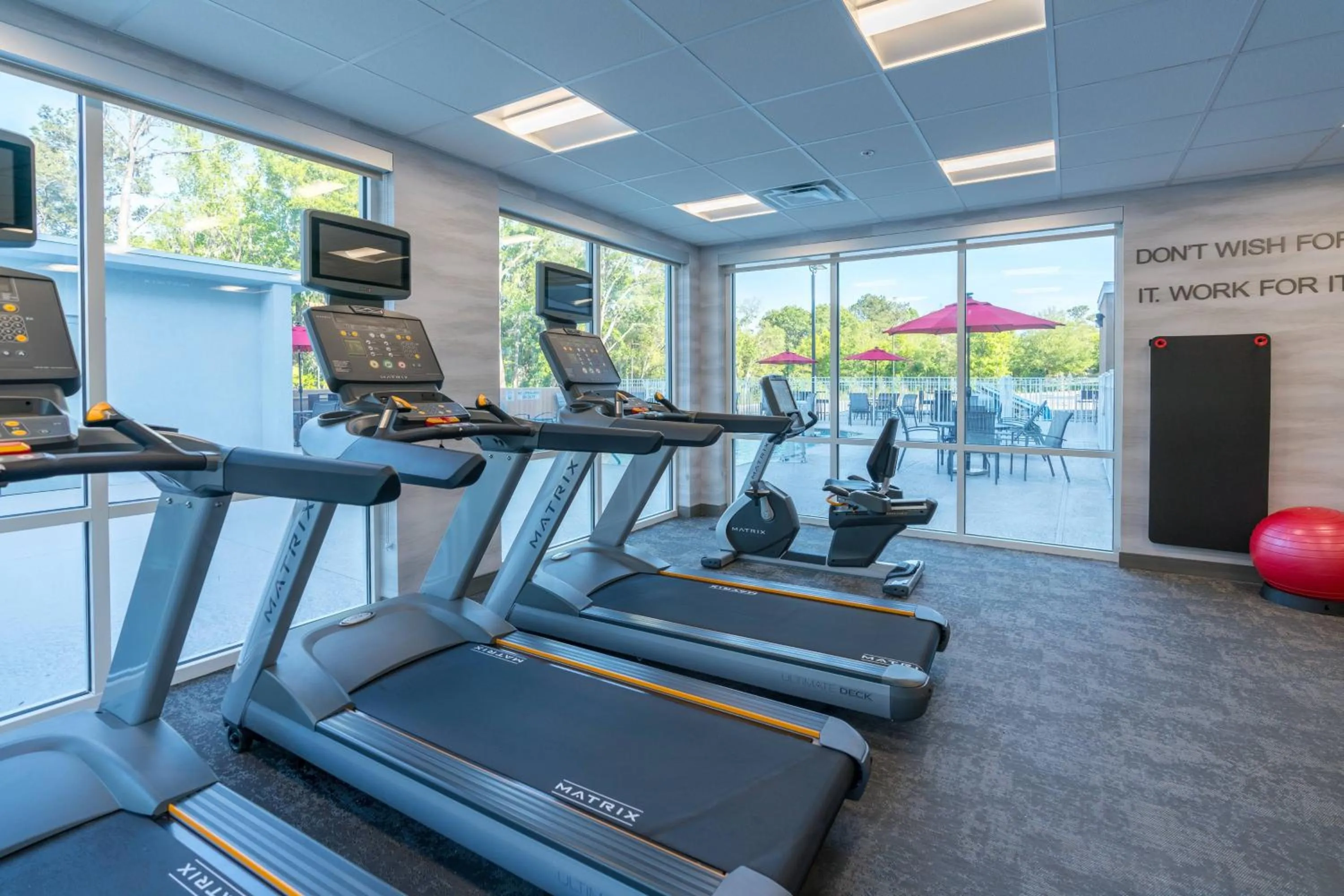 Fitness centre/facilities in Fairfield Inn & Suites by Marriott Gainesville I-75