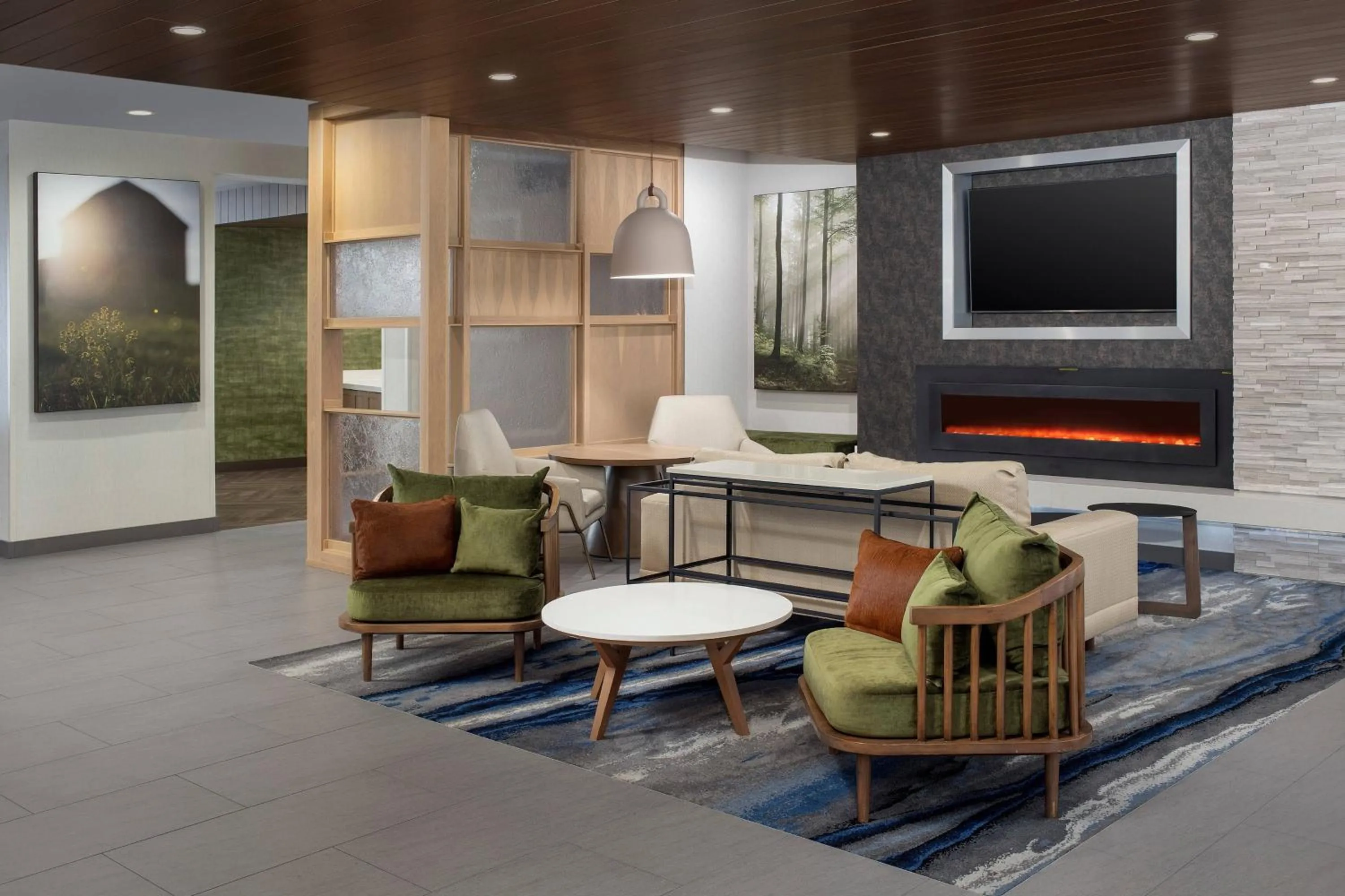 Lobby or reception in Fairfield Inn & Suites by Marriott Gainesville I-75