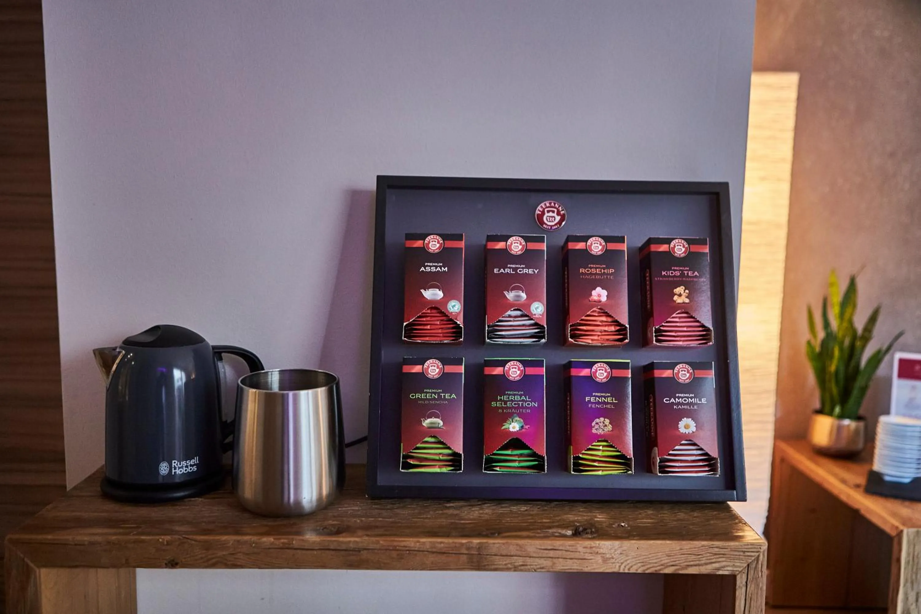 Coffee/tea facilities in Hotel Schachner