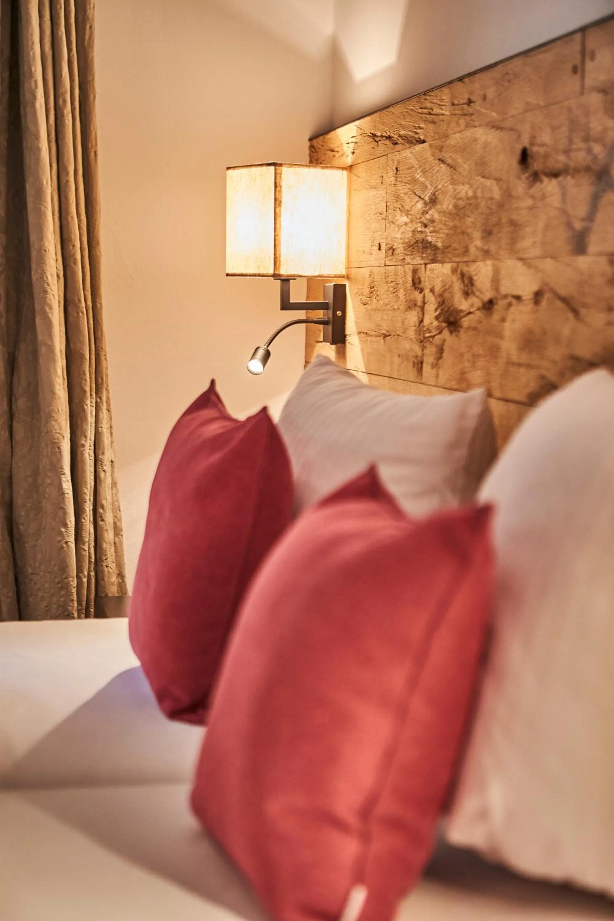 Bed in Hotel Schachner