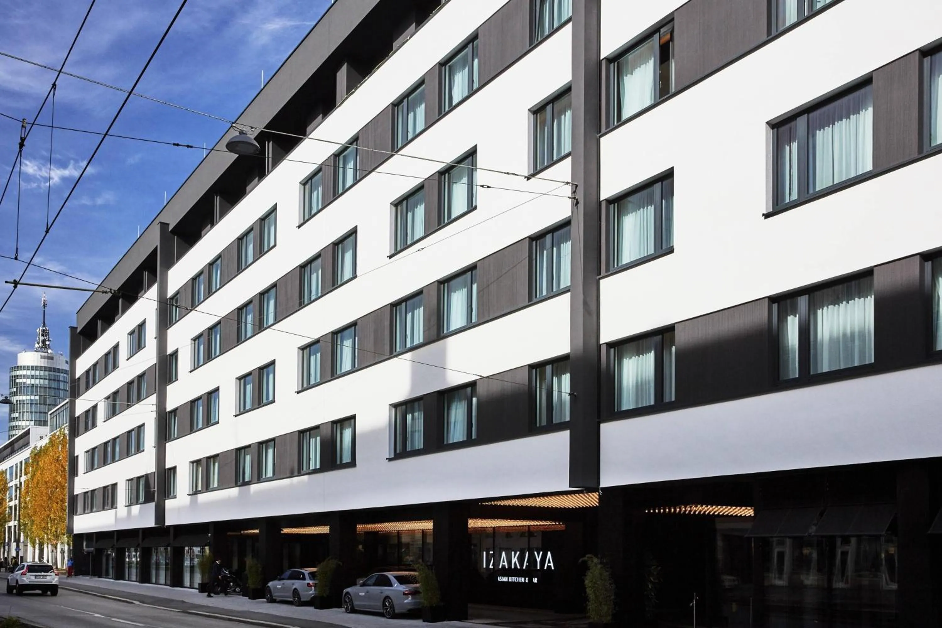 Property building in Roomers Munich, Autograph Collection