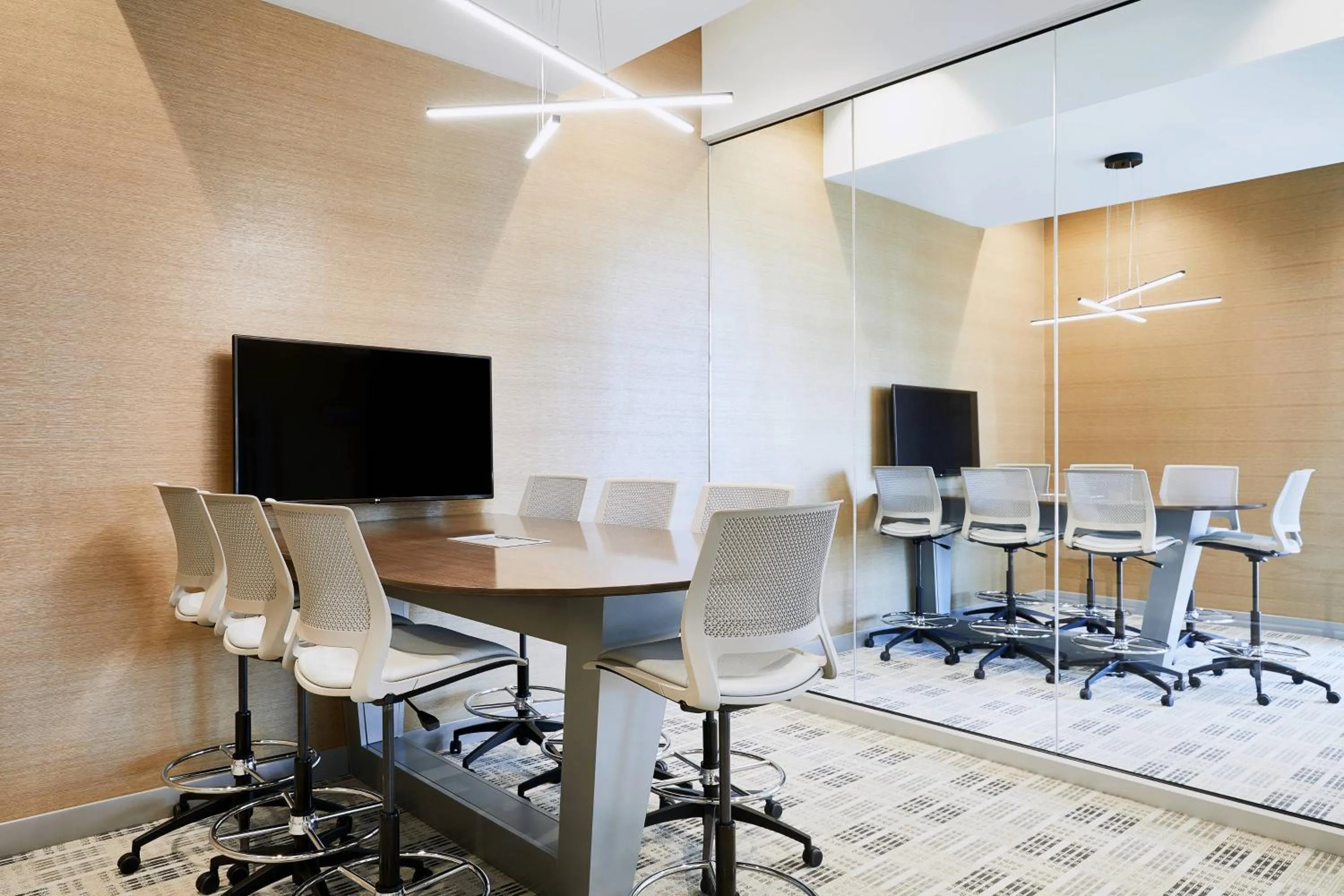 Meeting/conference room in AC Hotel by Marriott Oklahoma City Bricktown