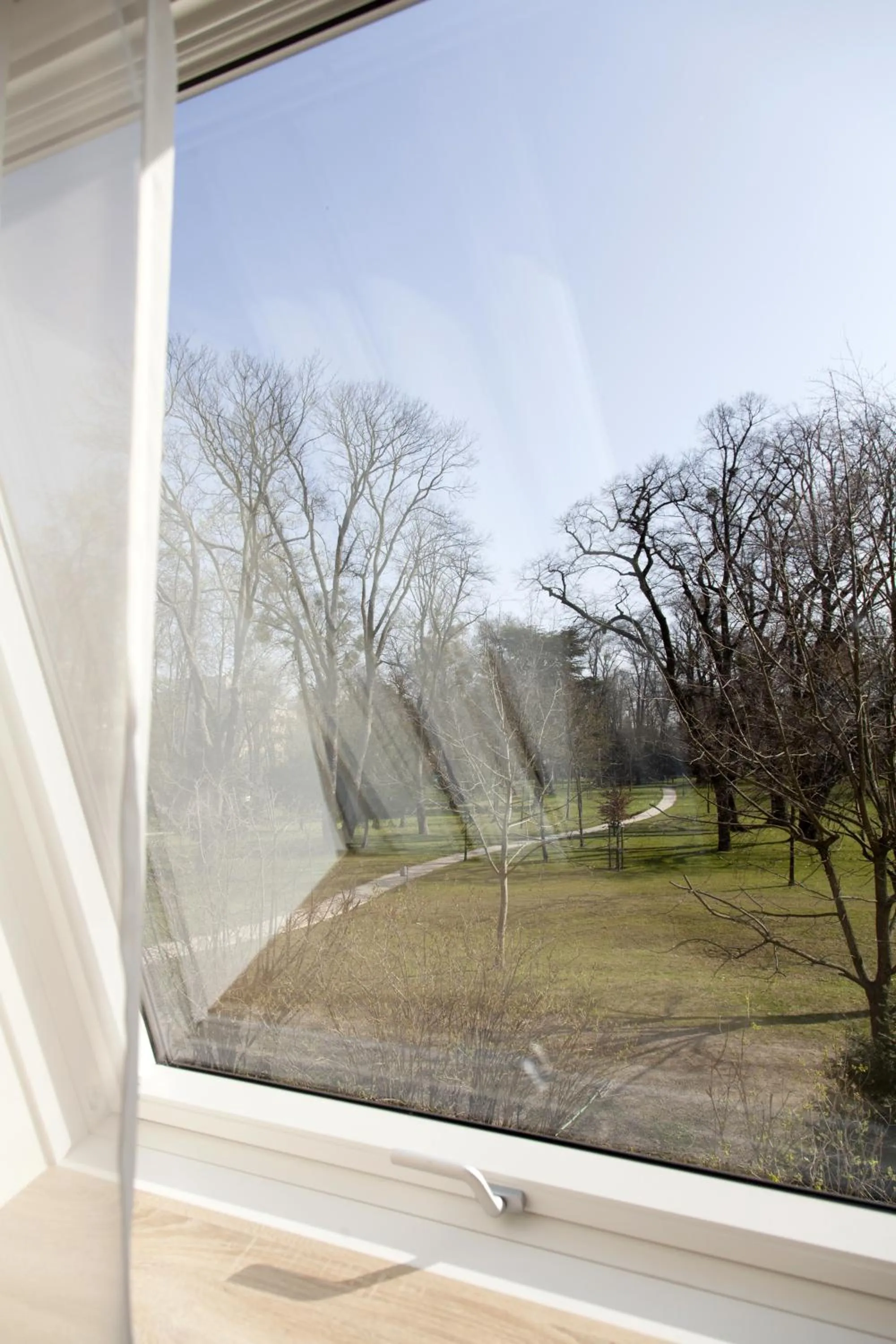 Garden view in Seminarhotel Springer Schlössl