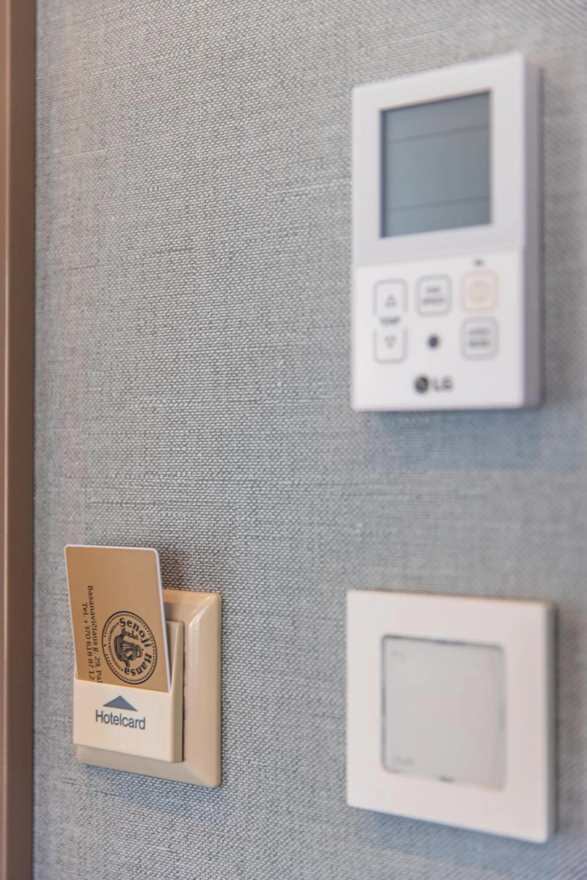 Logo/Certificate/Sign in Senoji Hansa Hotel