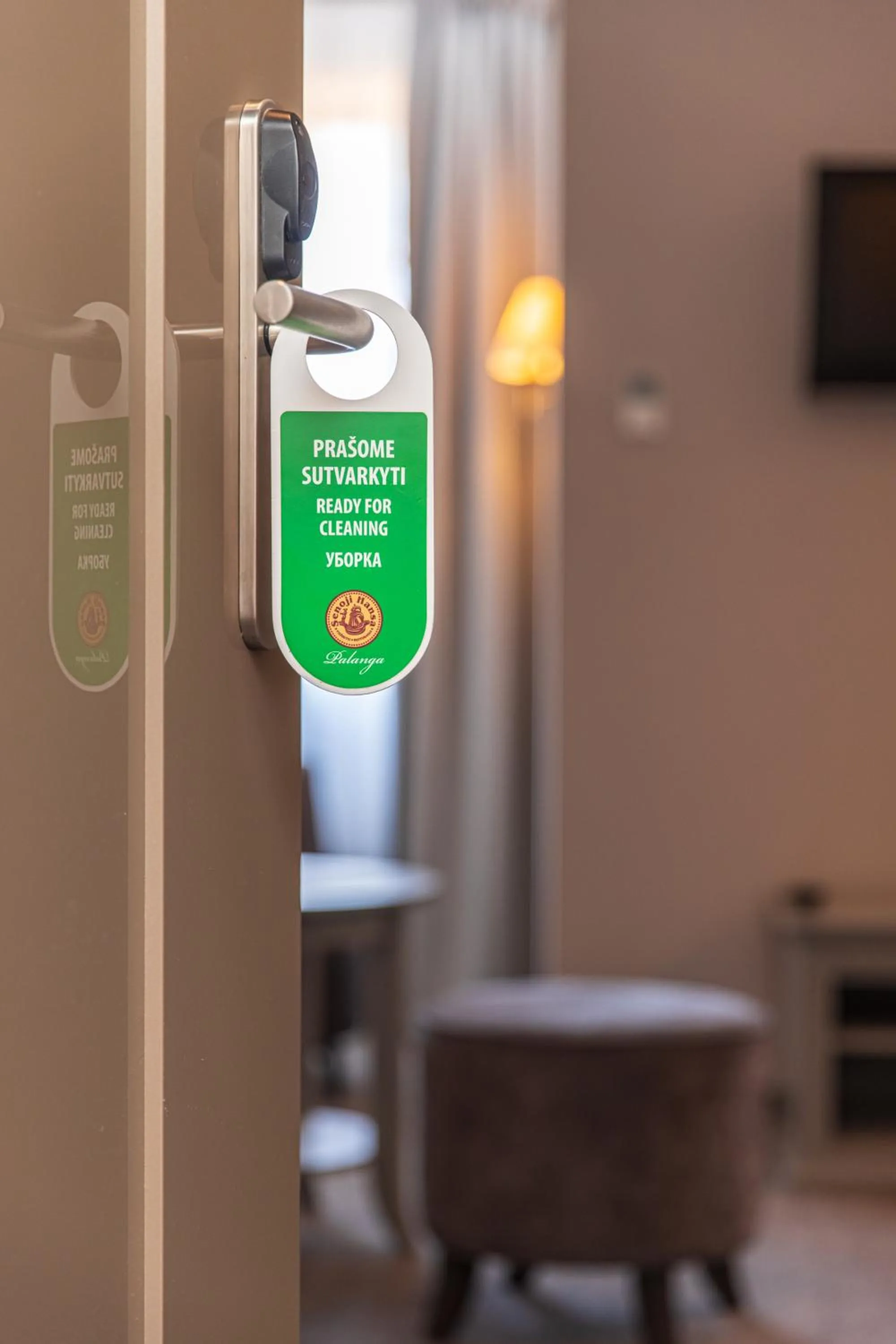 Logo/Certificate/Sign in Senoji Hansa Hotel