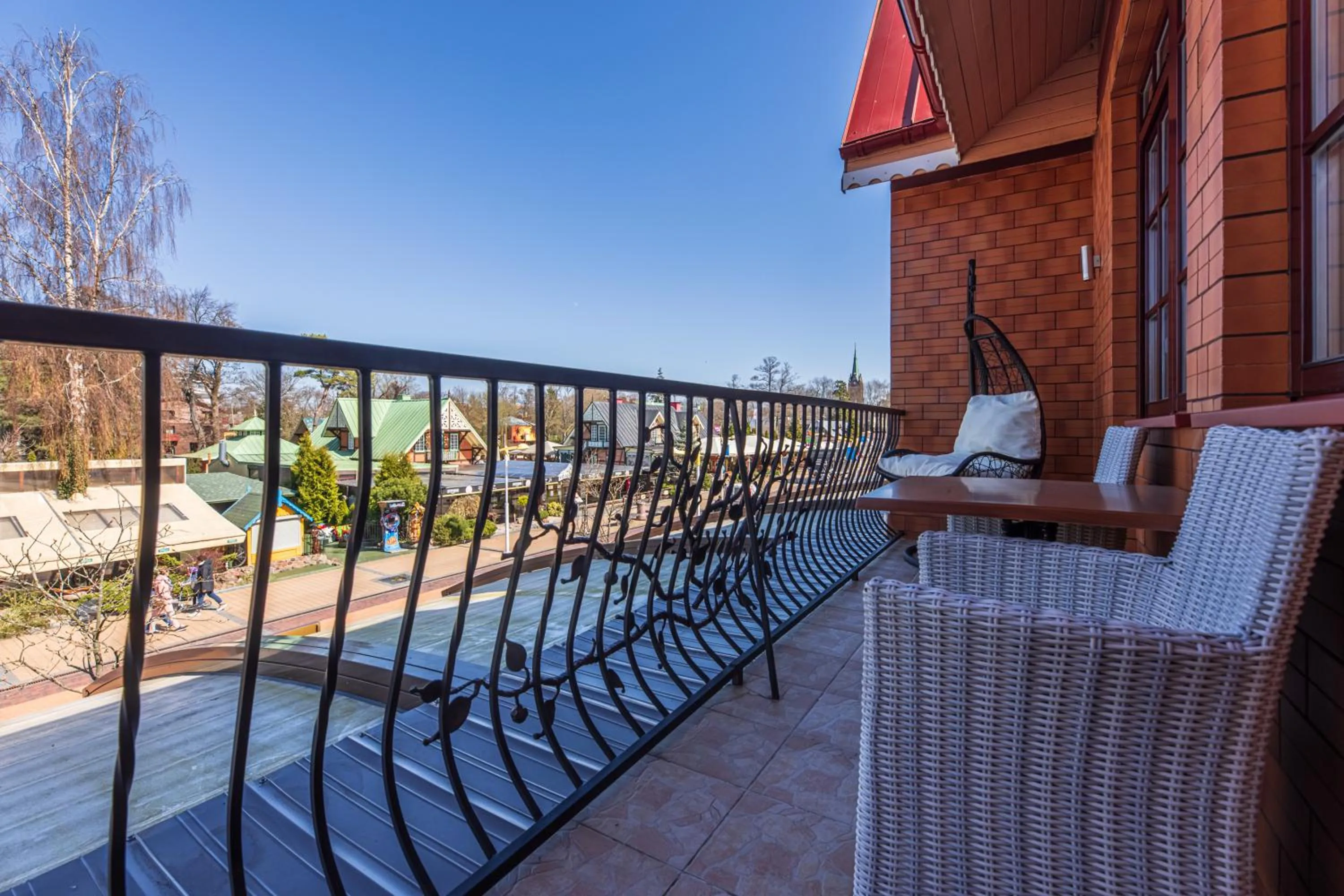 Balcony/Terrace in Senoji Hansa Hotel