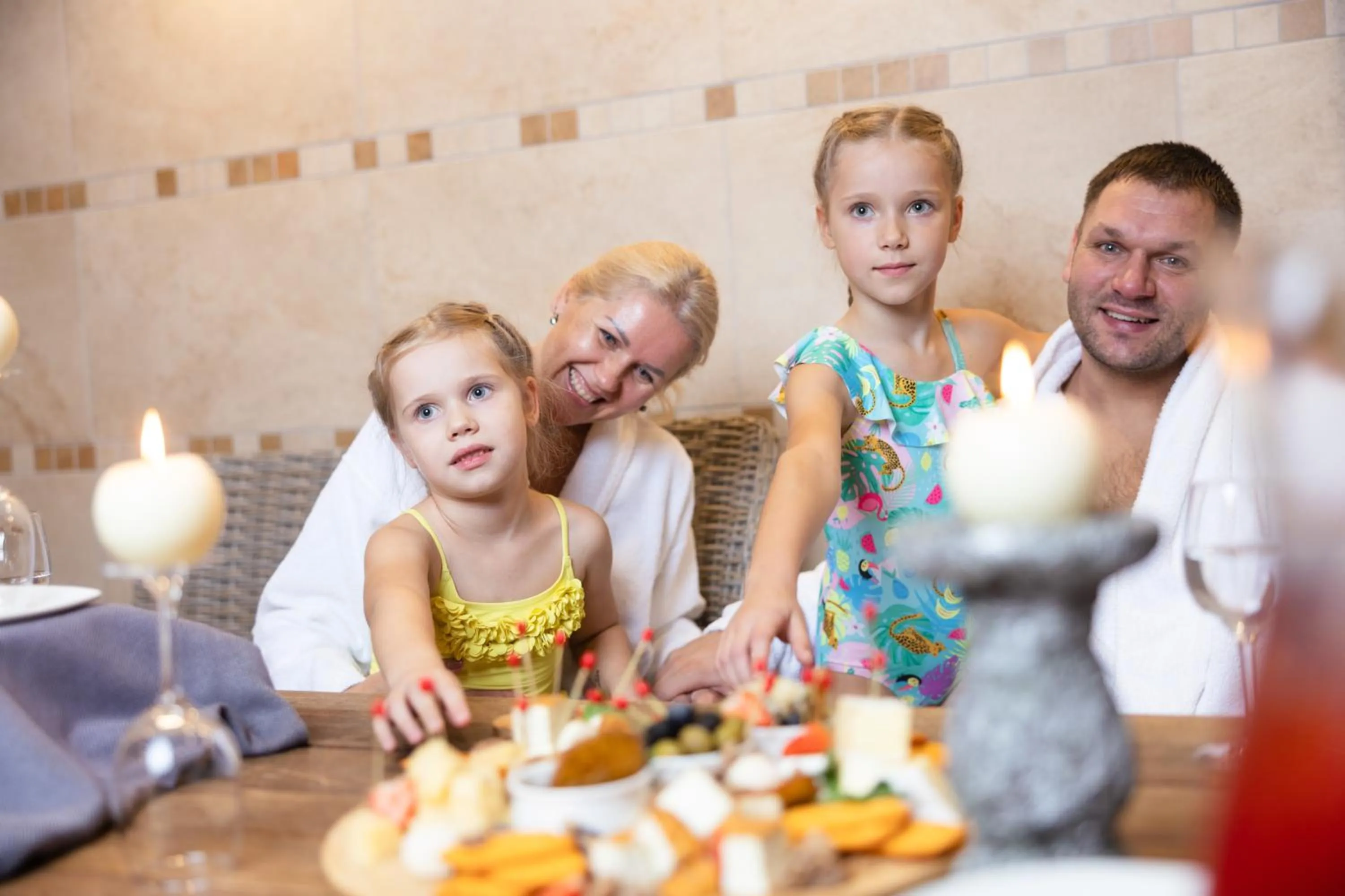 People in Senoji Hansa Hotel