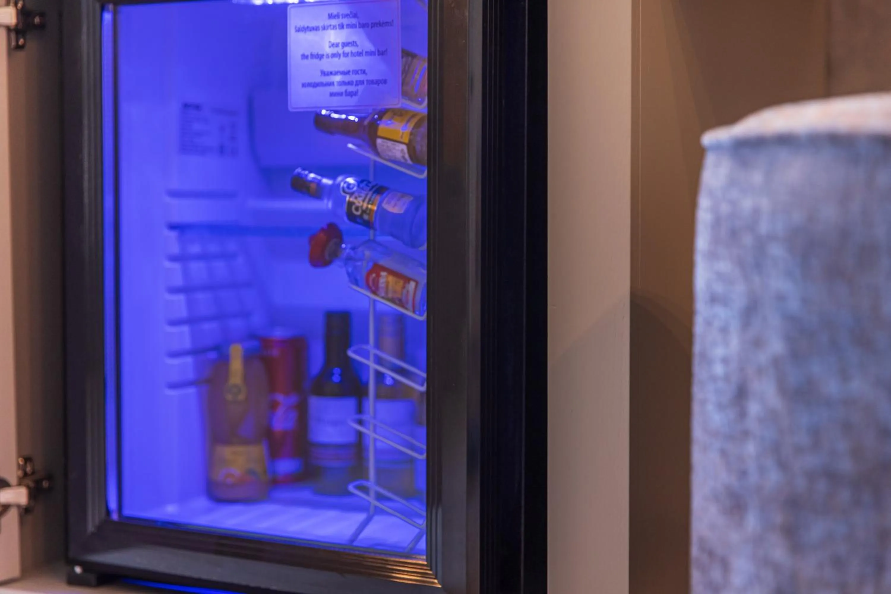 Alcoholic drinks in Senoji Hansa Hotel