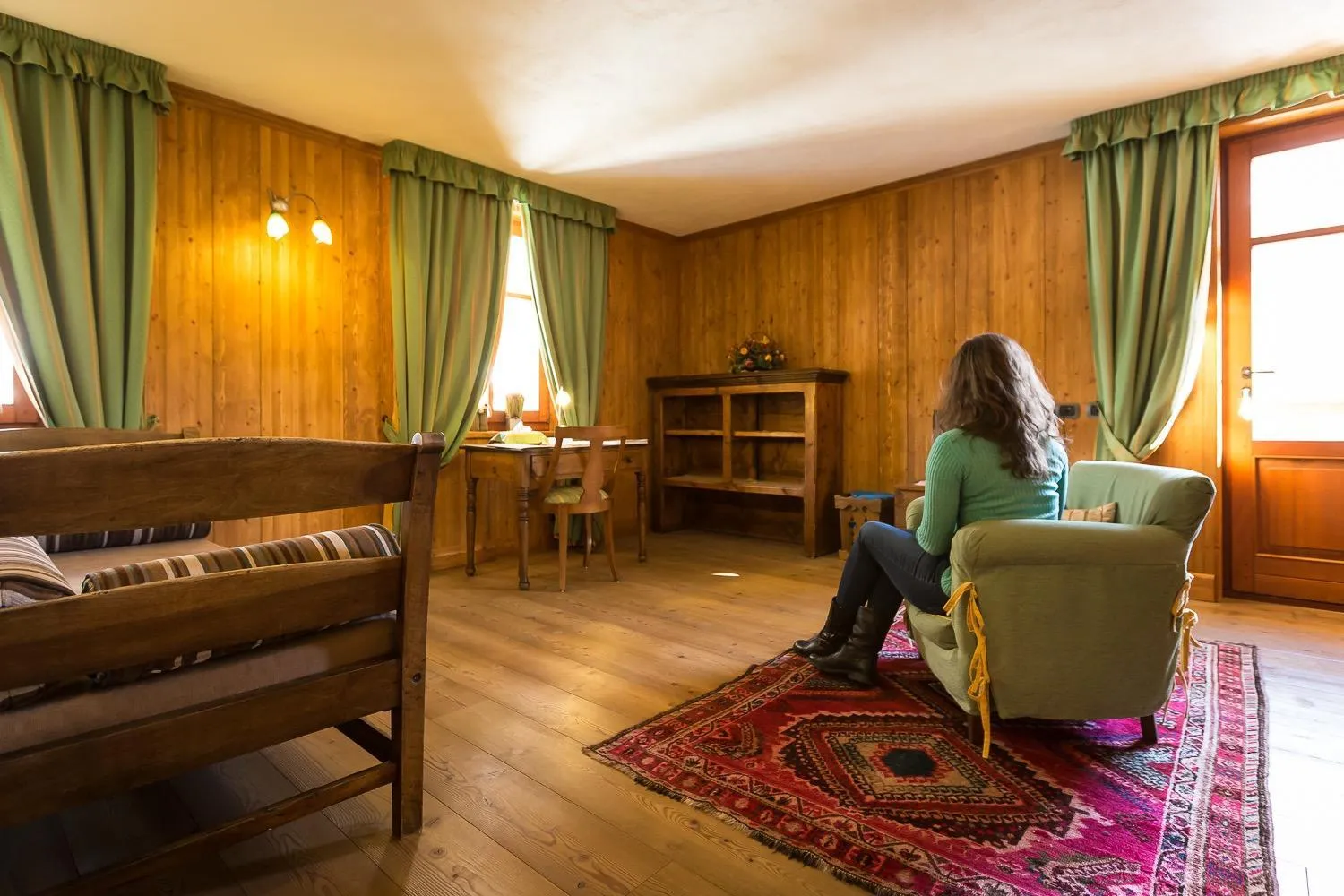 Living room in Hotel Lyshaus