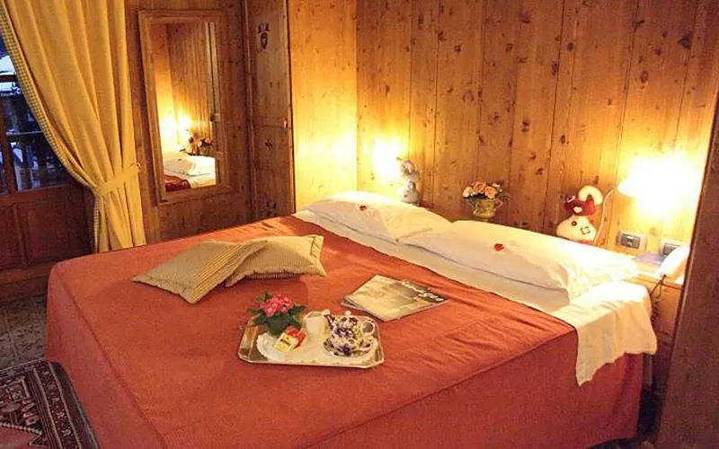 Bed in Hotel Lyshaus