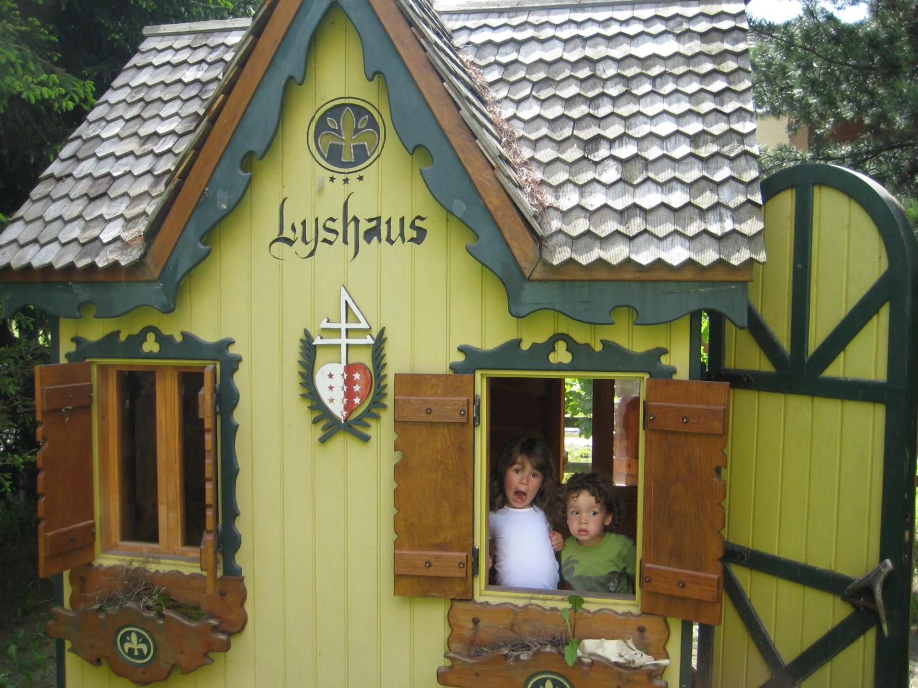 Children play ground in Hotel Lyshaus