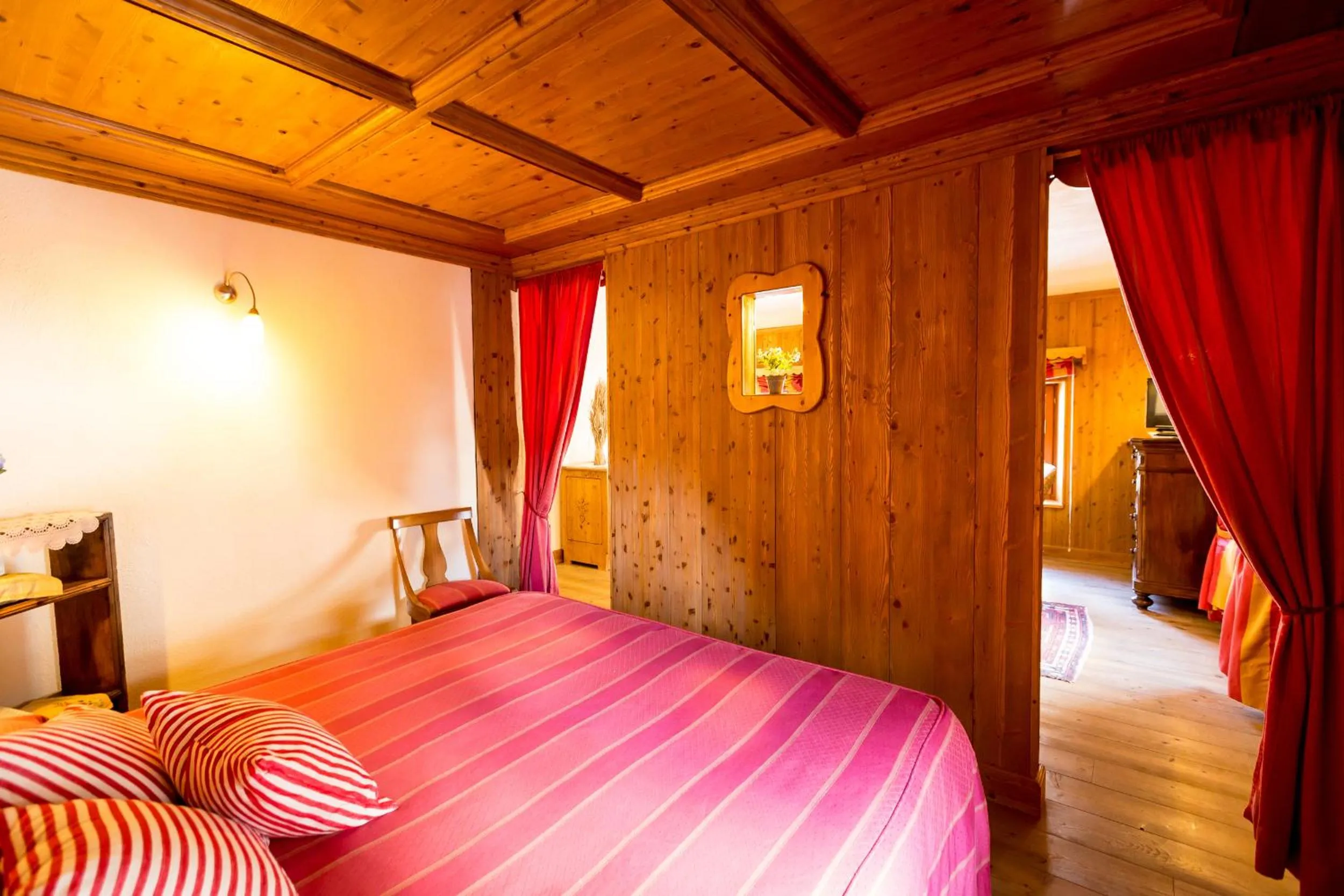 Bed in Hotel Lyshaus