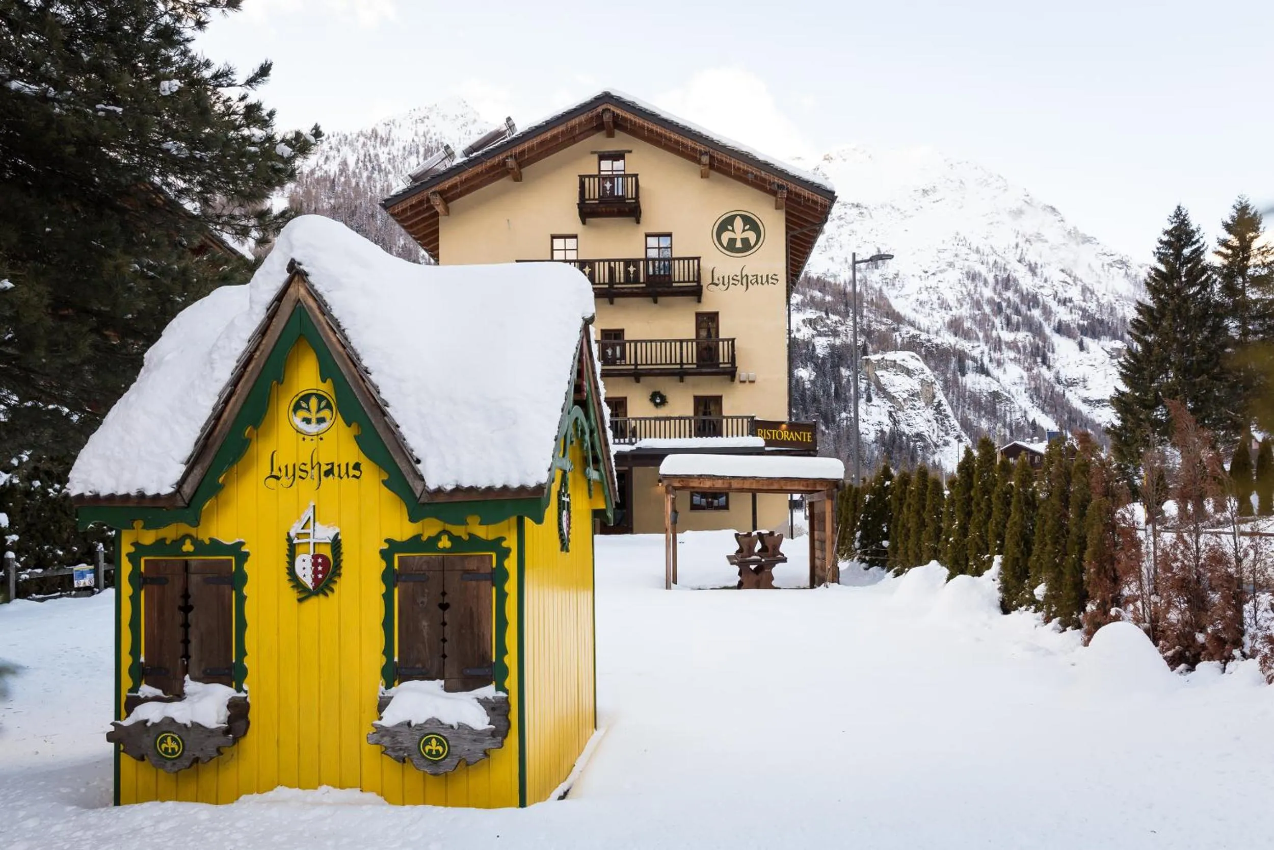 Property building in Hotel Lyshaus