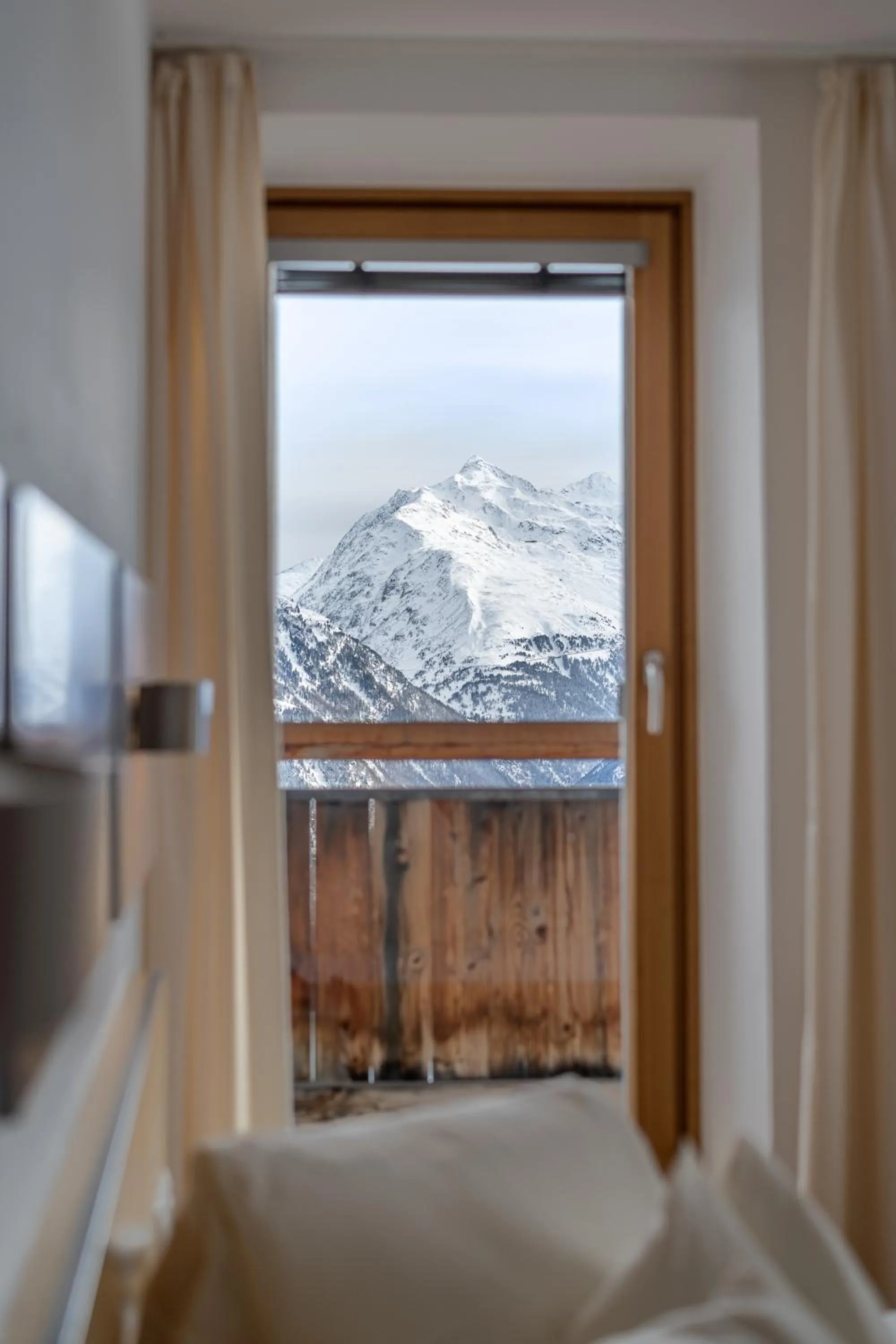 View (from property/room), Bed in Hotel Hochsölden