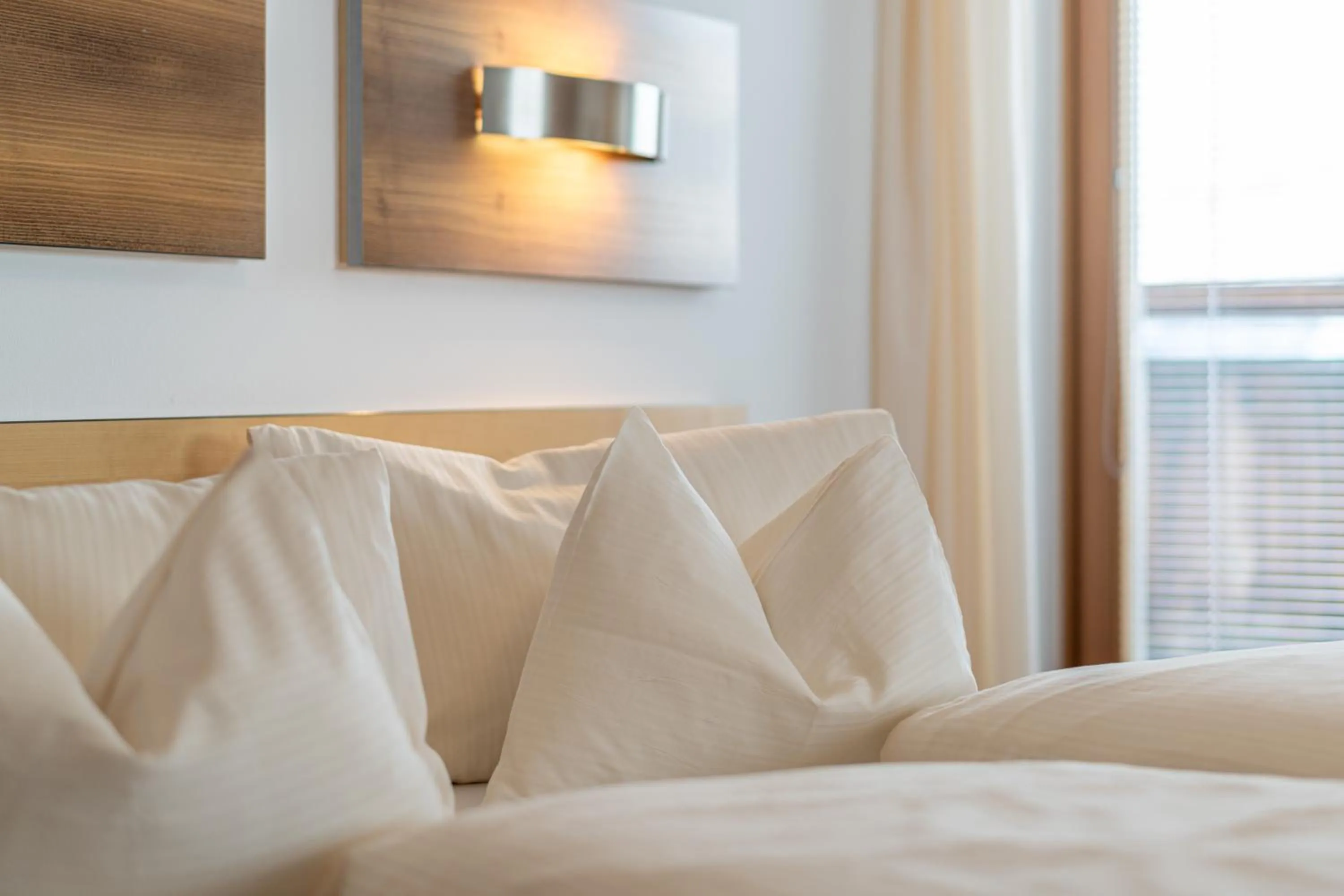 Bed in Hotel Hochsölden