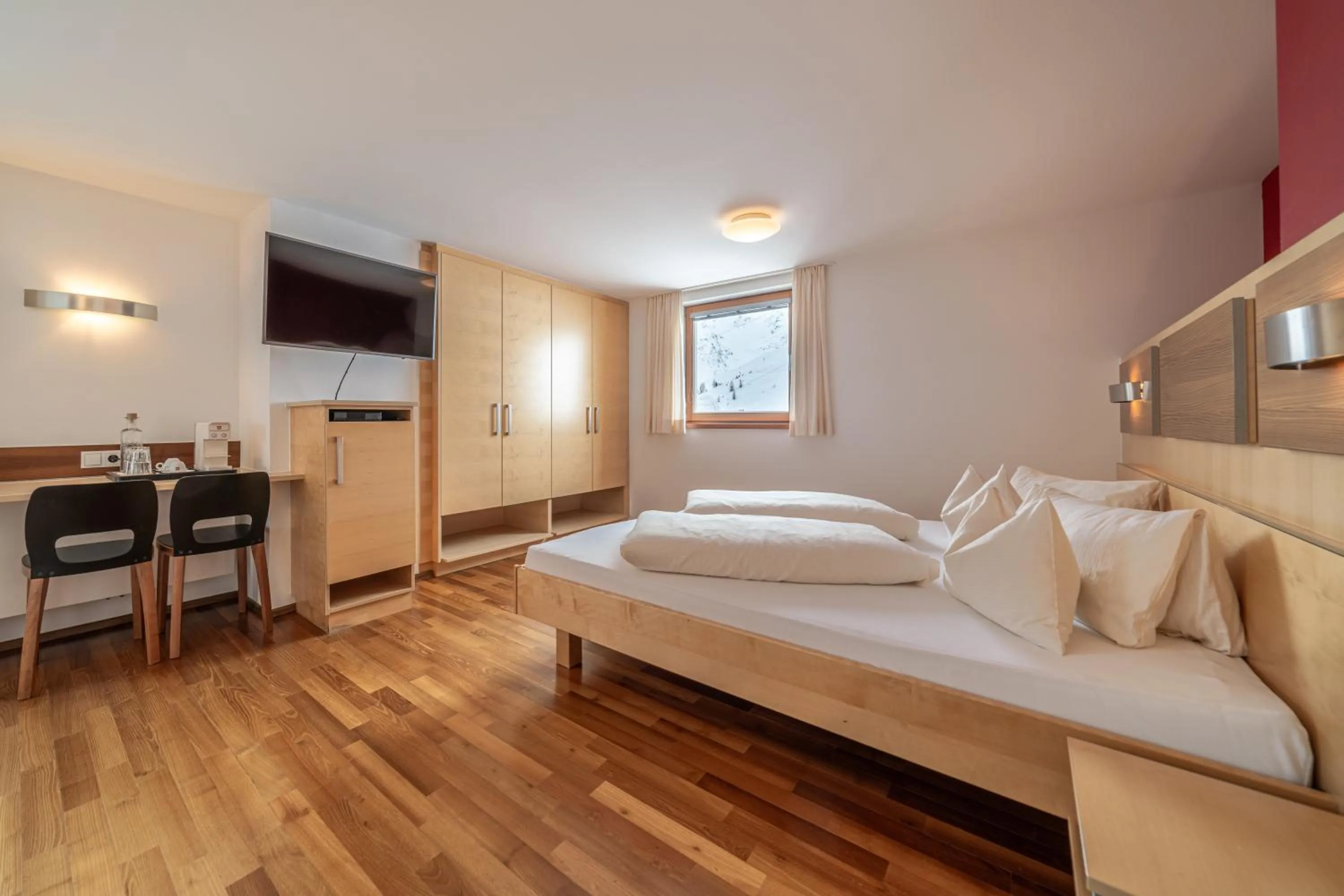 Bed in Hotel Hochsölden