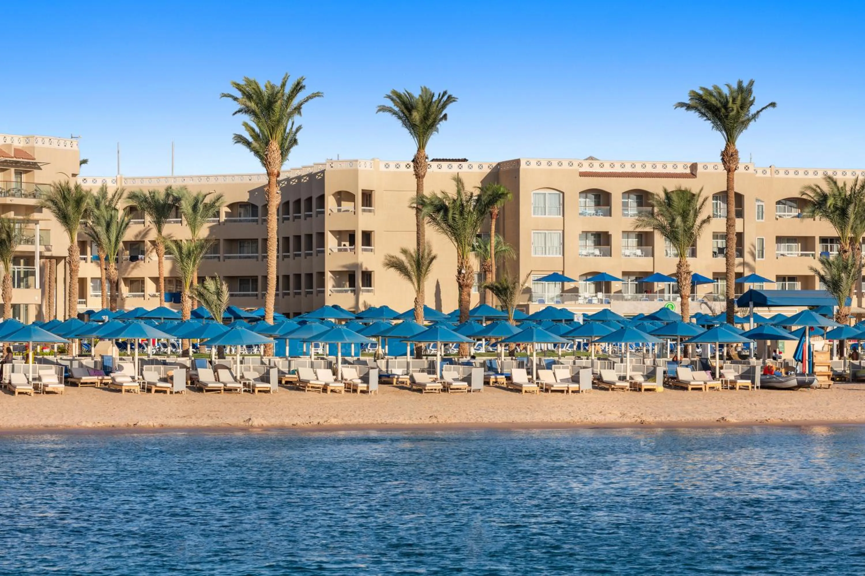 Beach in Beach Albatros Aqua Park - Hurghada