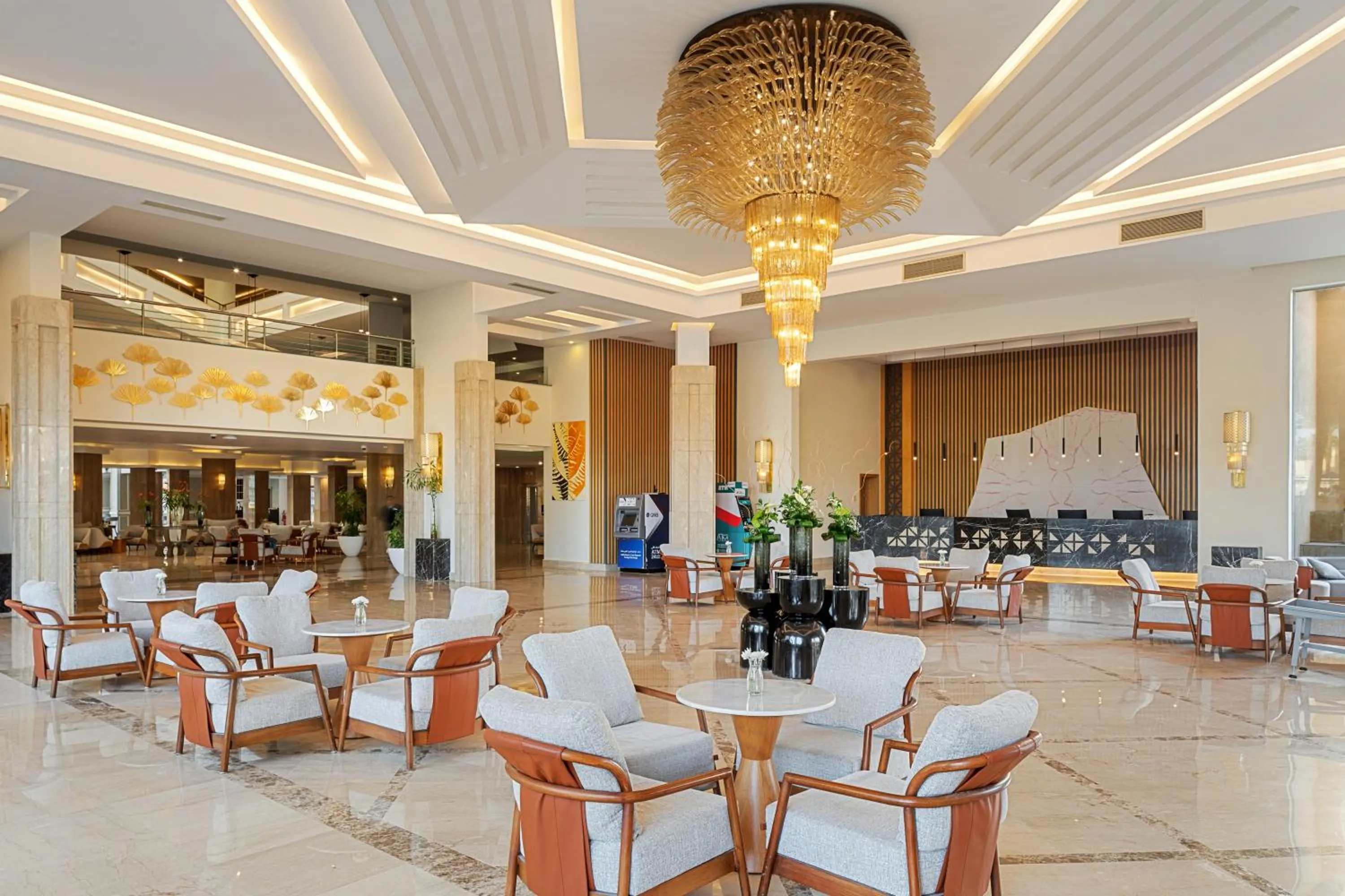 Lobby or reception in Beach Albatros Aqua Park - Hurghada