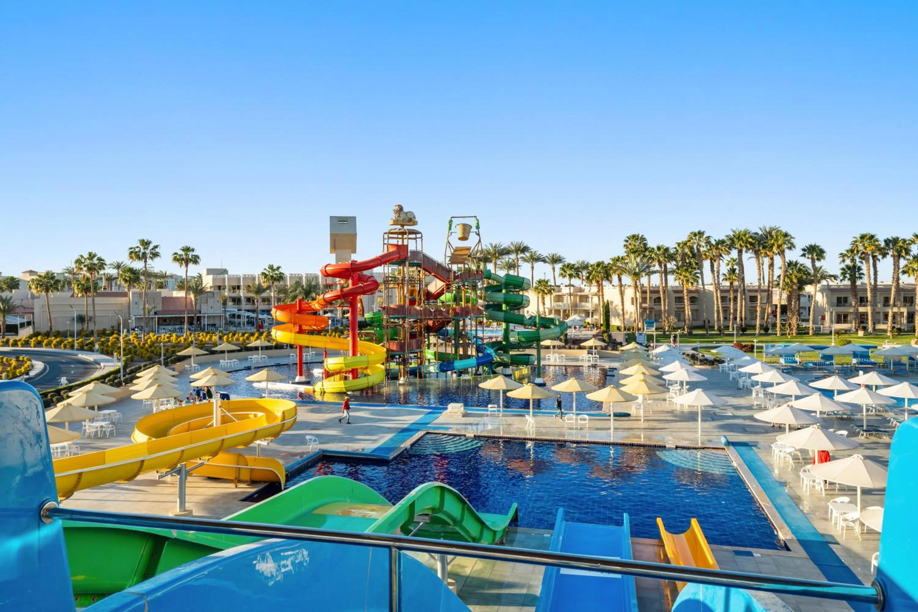 Aqua park in Beach Albatros Aqua Park - Hurghada