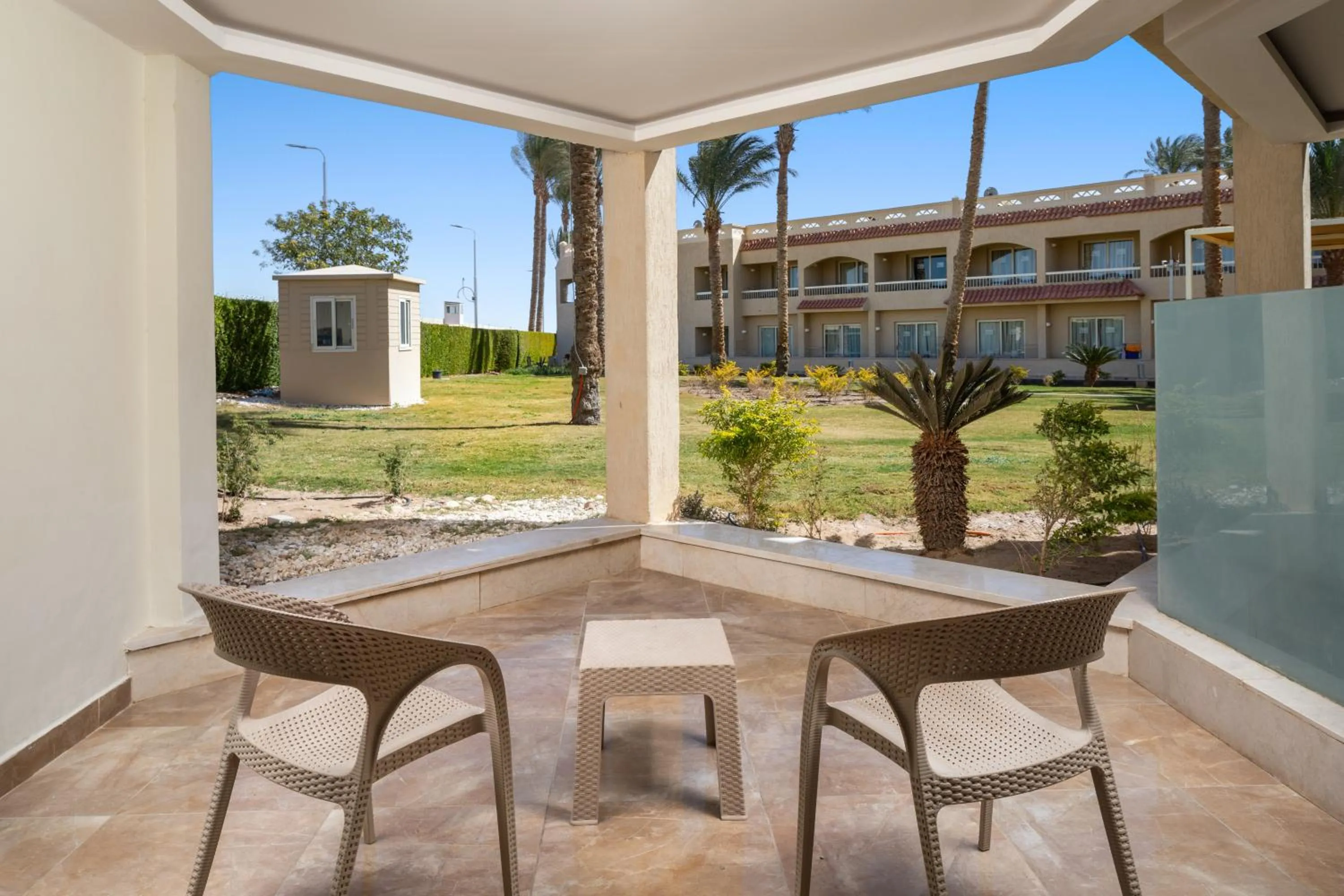 Garden in Beach Albatros Aqua Park - Hurghada